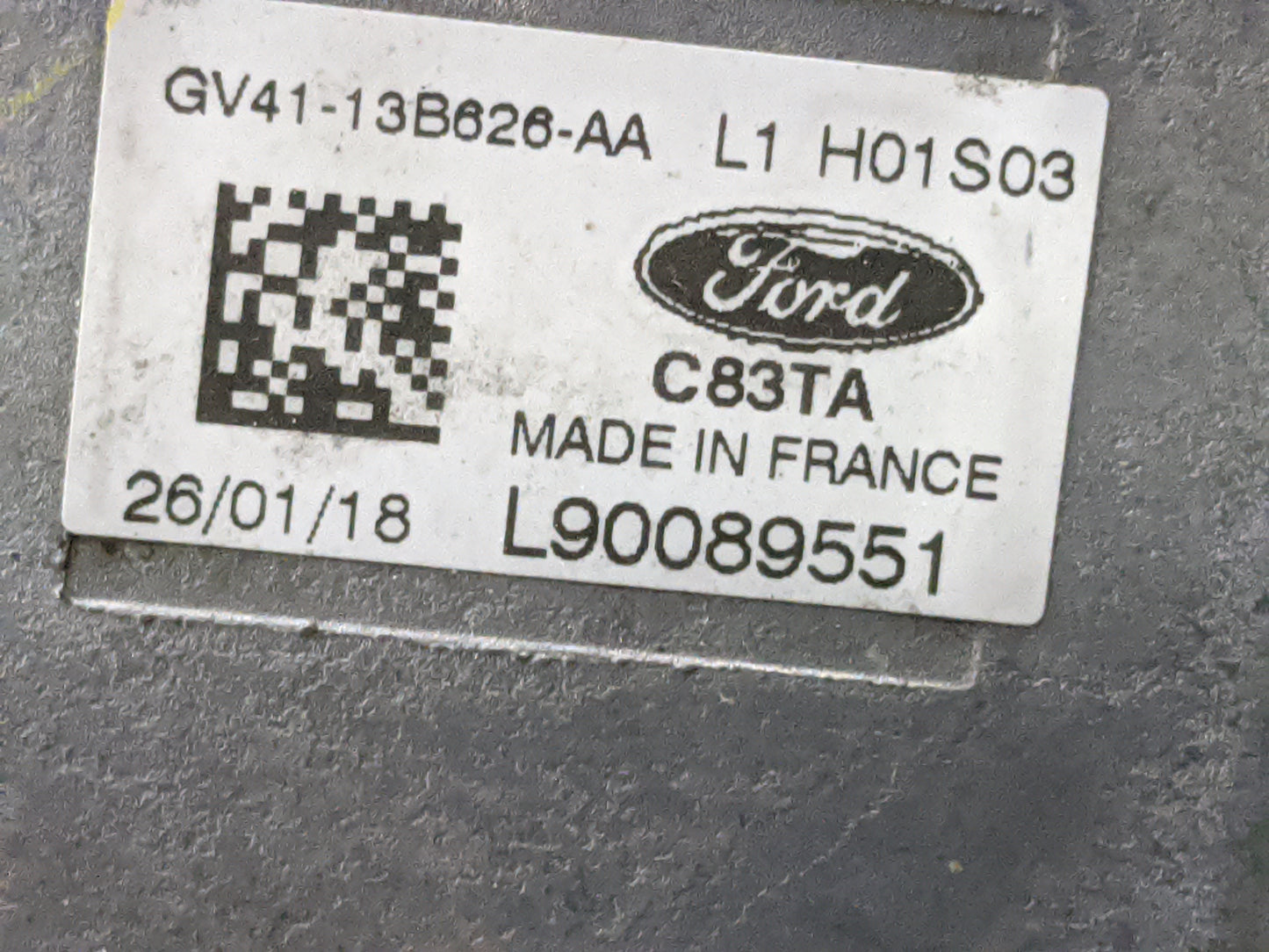 2018 Ford Escape Driver Left Oem Head Light Headlight Lamp Black - Oemusedautoparts1.com