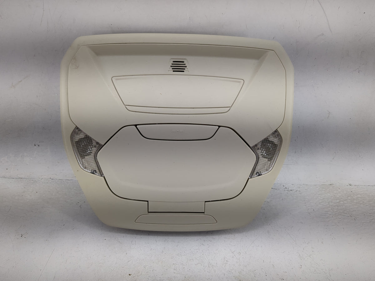 2018 Ford Escape Overhead Roof Console Beige - Oemusedautoparts1.com