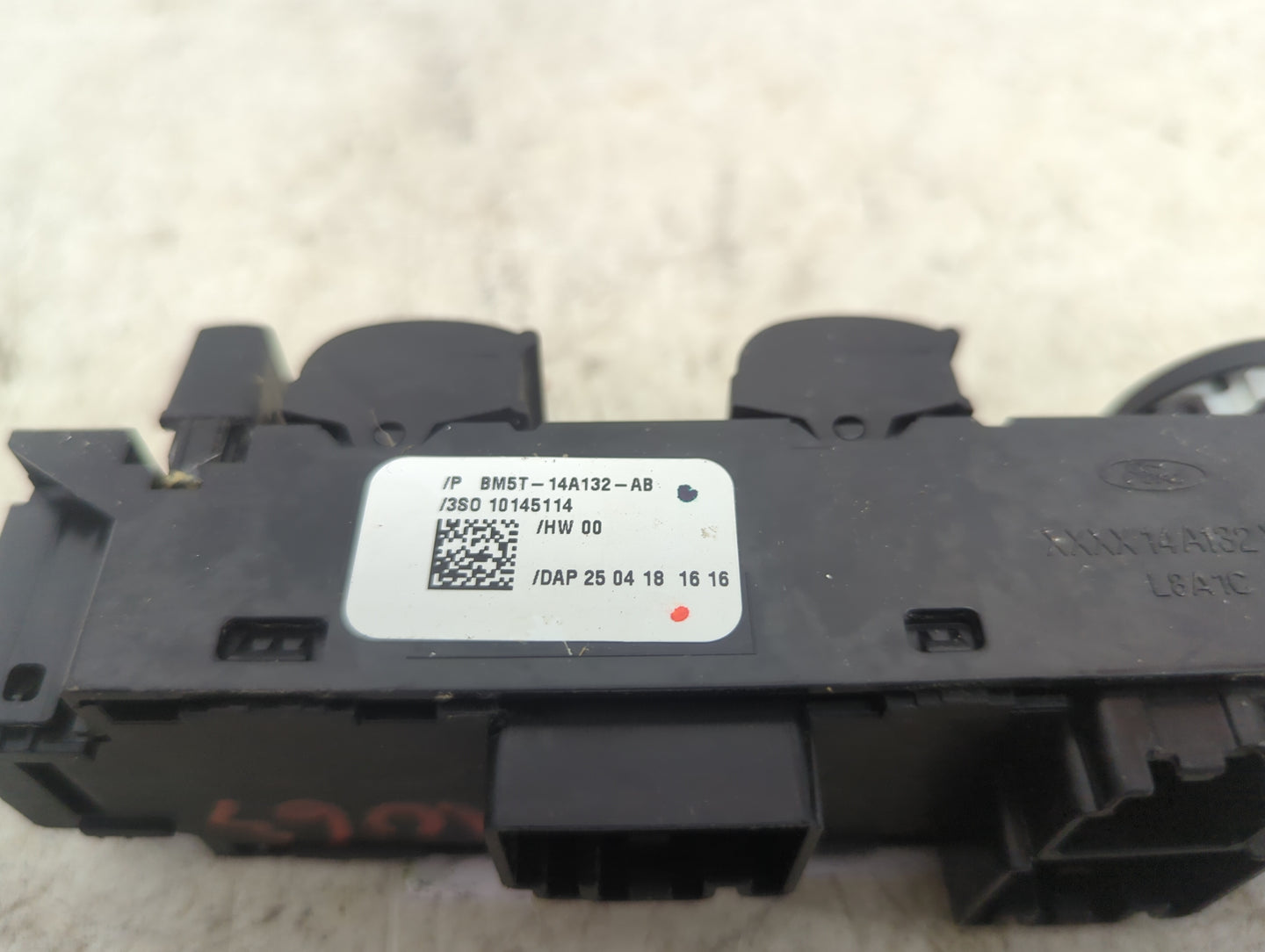 2013-2019 Ford Escape Master Power Window Switch Replacement Driver Side Left P/N:BM5T-14A132-AB 10145114 Fits OEM Used Auto