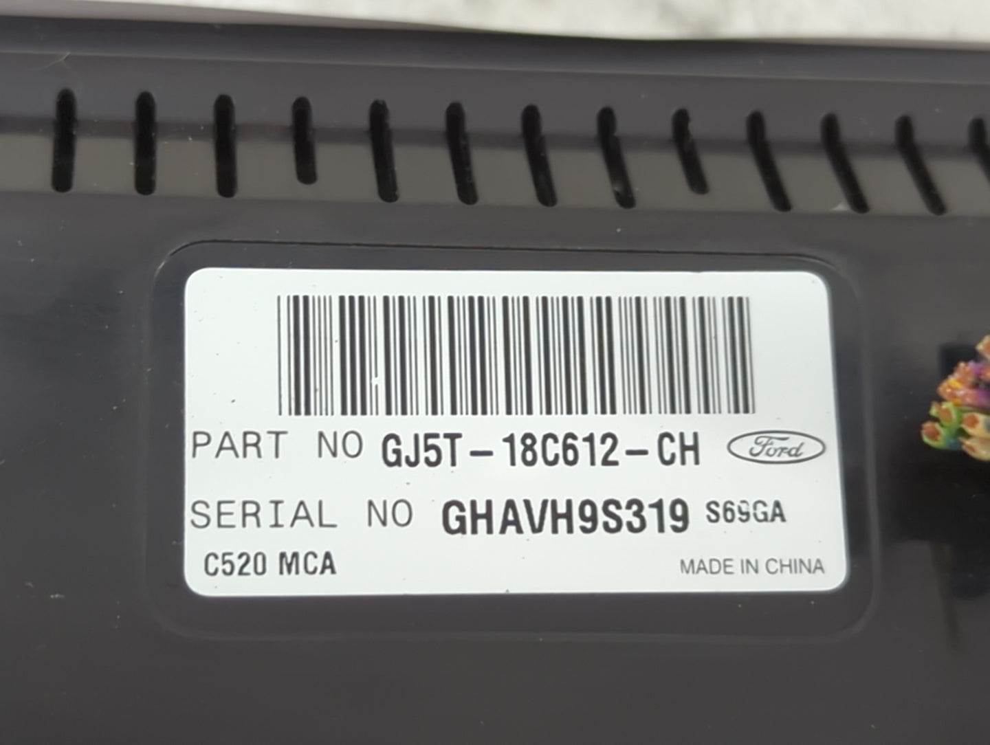 2018-2019 Ford Escape Climate Control Module Temperature AC/Heater Replacement P/N:GJ5T-18C612-CH Fits Fits 2018 2019 OEM Us