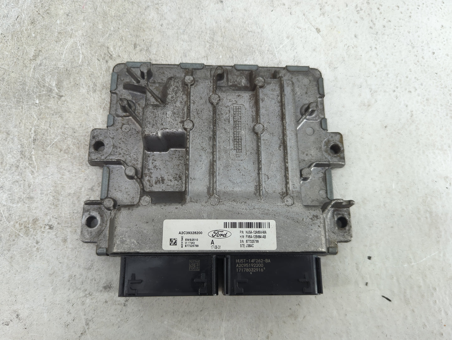 2017-2019 Ford Escape PCM Engine Control Computer ECU ECM PCU OEM P/N:HJ5A-12A650-MA FV6A-12B684-AB Fits Fits 2017 2018 2019