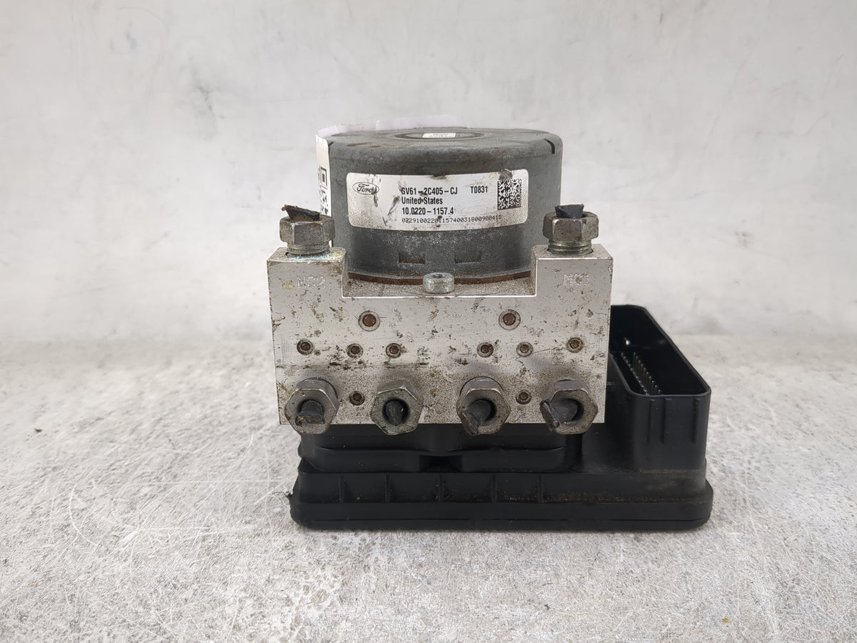 2017-2019 Ford Escape Anti-Lock Brake ABS Pump Module Actuator OEM P/N:GV61-2C405-CJ Fits Fits 2017 2018 2019 OEM Used Auto 