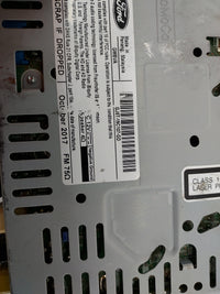 2017-2019 Ford Escape Radio AM FM Cd Player Receiver Replacement P/N:GJ5T-19C107-GB GJ5T-19C107-GD Fits Fits 2017 2018 2019 