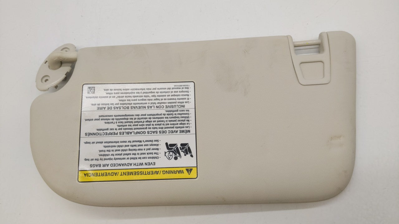 2013-2019 Ford Escape Sun Visor Shade Replacement Passenger Right Mirror Fits Fits 2013 2014 2015 2016 2017 2018 2019 OEM Us