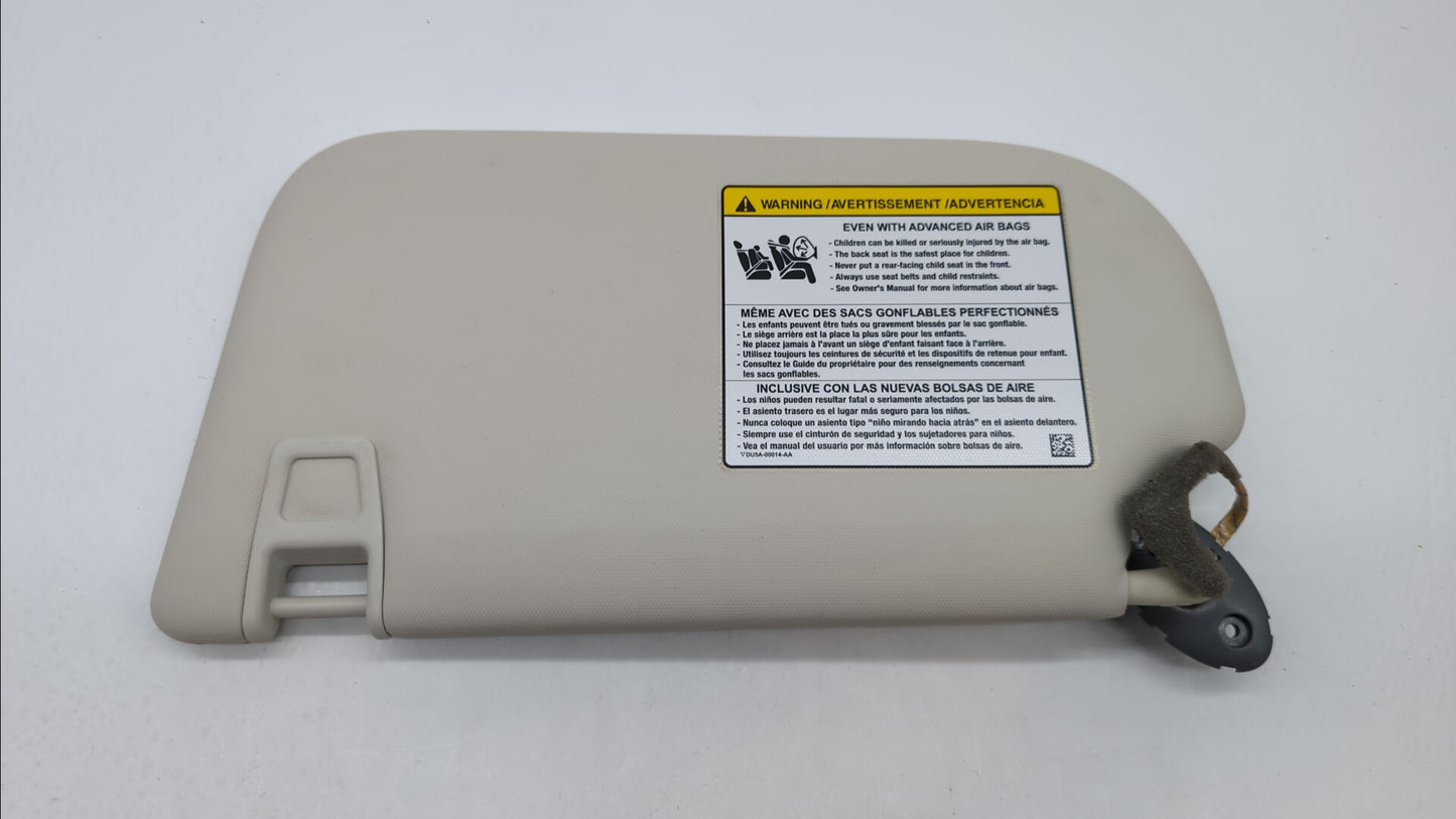 2013-2019 Ford Escape Sun Visor Shade Replacement Passenger Right Mirror Fits Fits 2013 2014 2015 2016 2017 2018 2019 OEM Us
