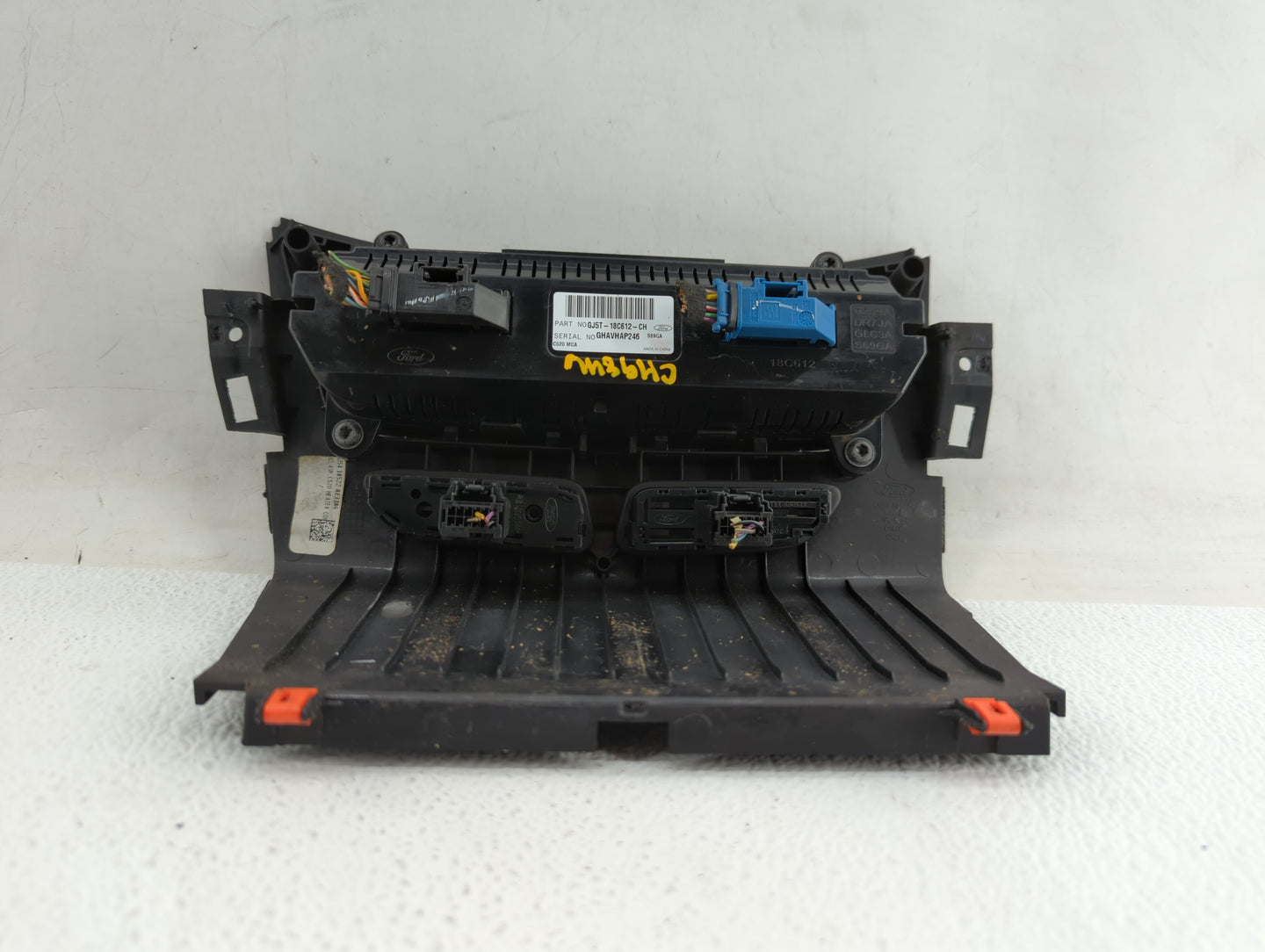 2018-2019 Ford Escape Climate Control Module Temperature AC/Heater Replacement P/N:GJ5T-18C612-CJ GJ5T-18C612-CH Fits OEM Us