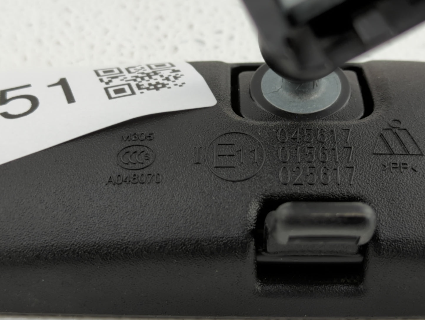 2017-2019 Ford Escape Interior Rear View Mirror Replacement OEM P/N:E1104561 Fits Fits 2015 2016 2017 2018 2019 OEM Used Aut