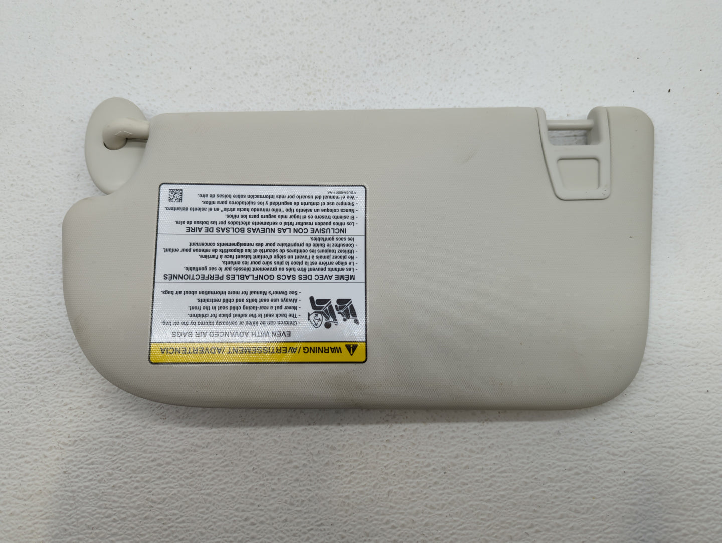 2013-2019 Ford Escape Sun Visor Shade Replacement Passenger Right Mirror Fits Fits 2013 2014 2015 2016 2017 2018 2019 OEM Us