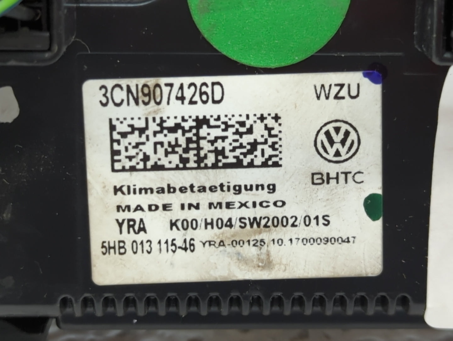 2018 Ford Escape Climate Control Module Temperature AC/Heater Replacement P/N:3CN907426D F1CT18K811HC Fits Fits 2019 OEM Use