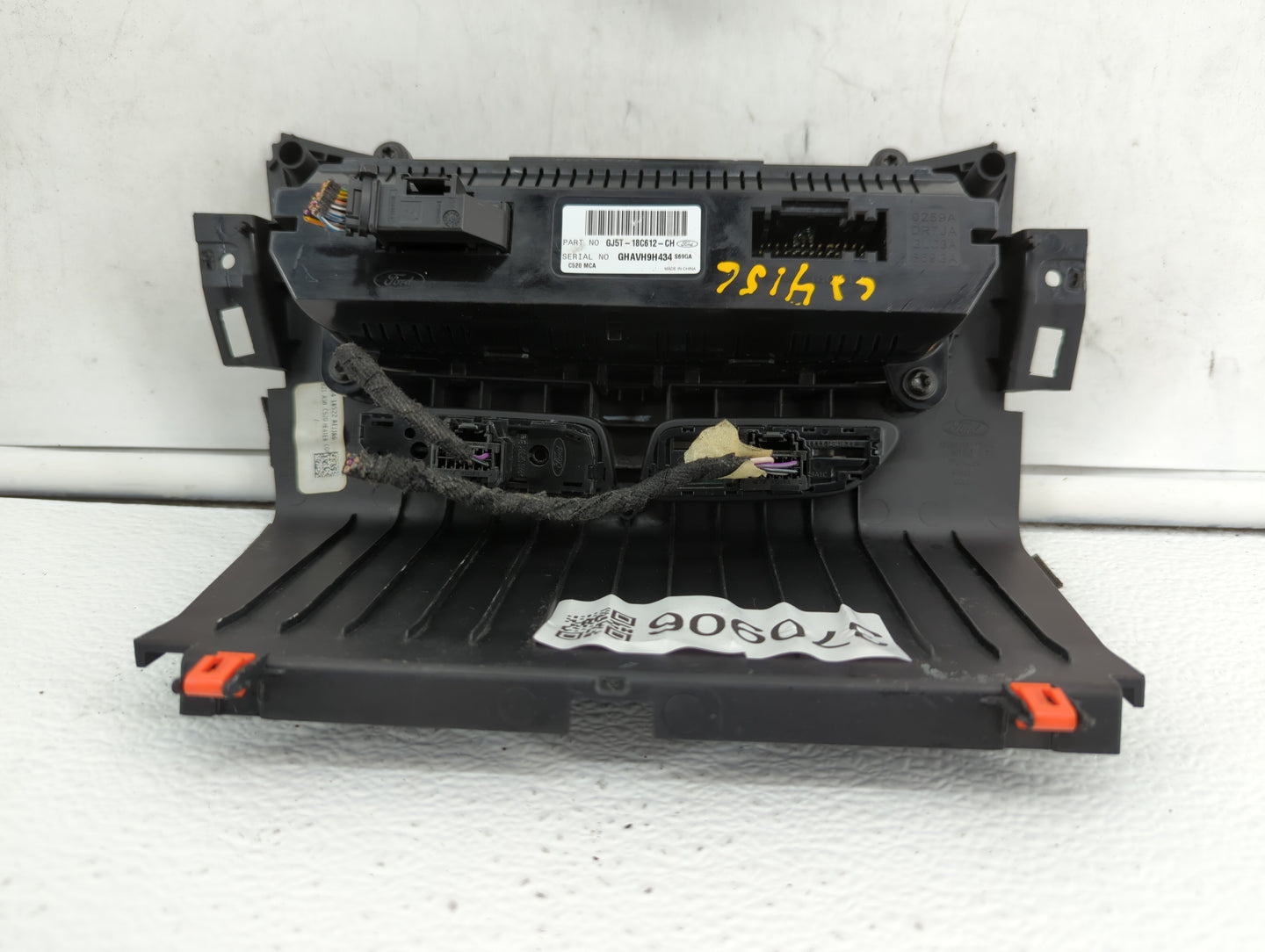 2018-2019 Ford Escape Climate Control Module Temperature AC/Heater Replacement P/N:GJ5T-18C612-CJ GJ5T-18C612-CH Fits OEM Us