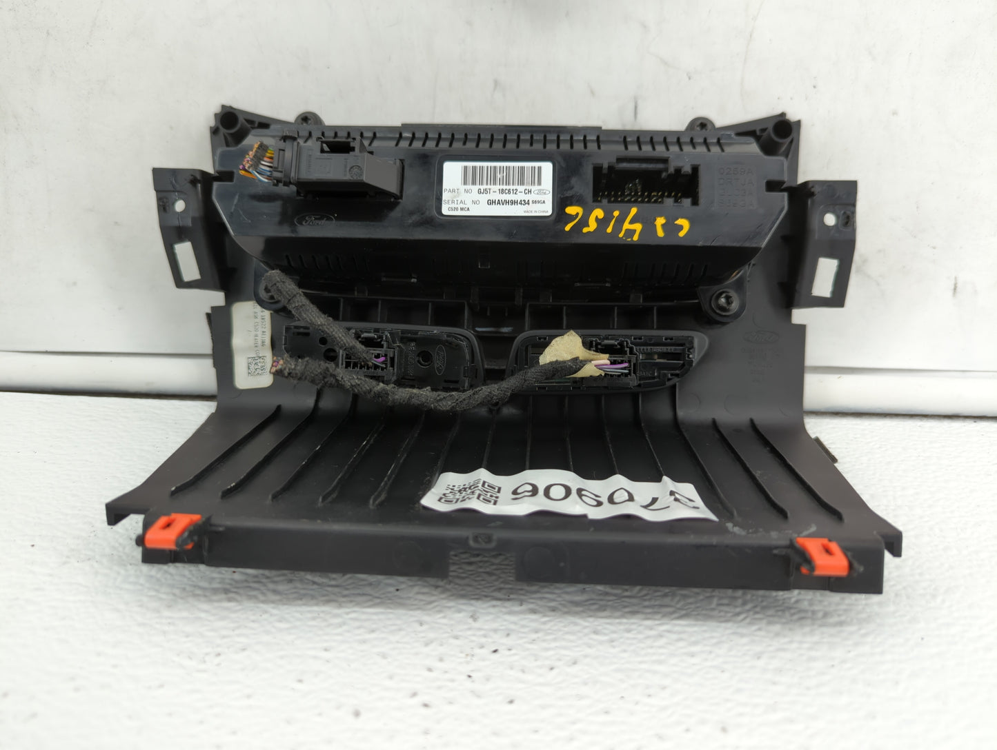 2018-2019 Ford Escape Climate Control Module Temperature AC/Heater Replacement P/N:GJ5T-18C612-CJ GJ5T-18C612-CH Fits OEM Us