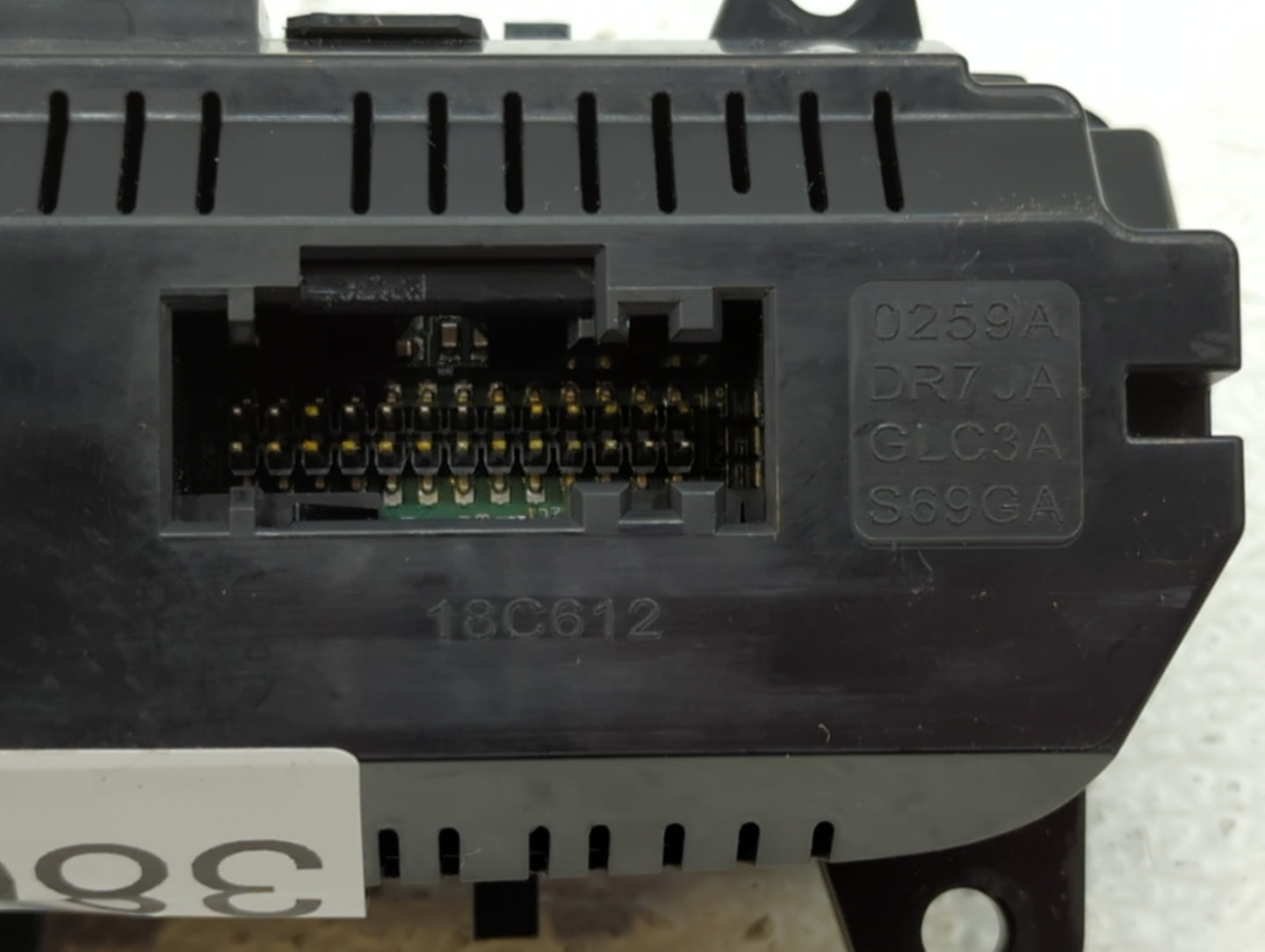 2018-2019 Ford Escape Climate Control Module Temperature AC/Heater Replacement P/N:GJ5T-18C612-CJ GJ5T-18C612-CH Fits OEM Us