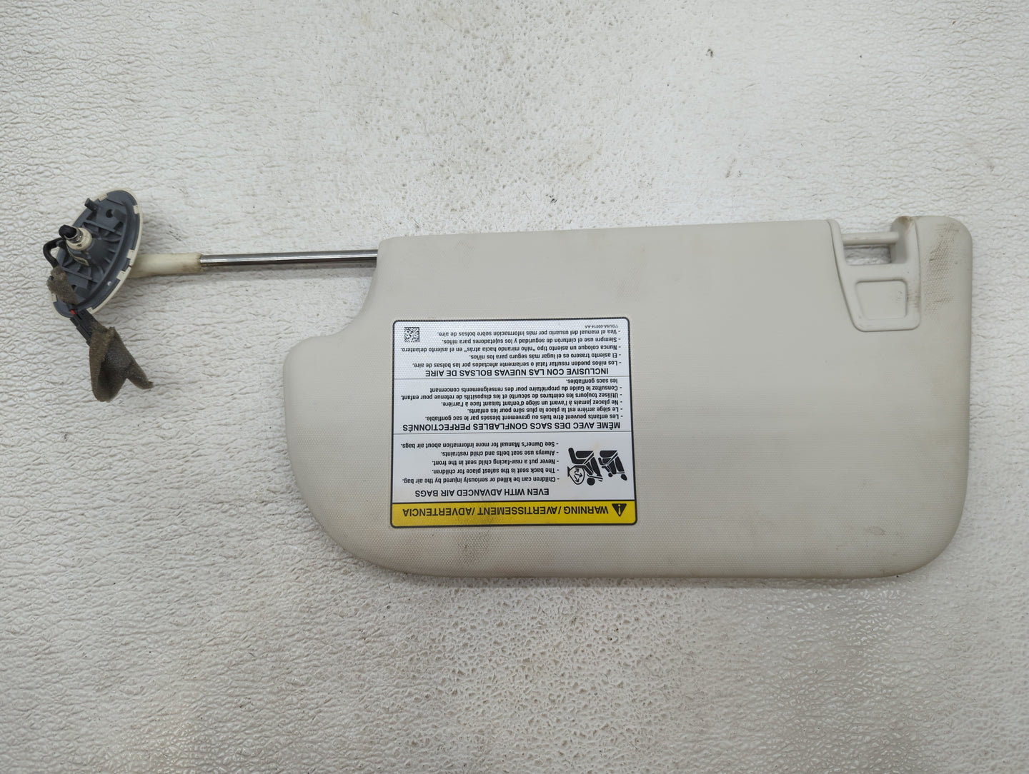 2013-2019 Ford Escape Sun Visor Shade Replacement Passenger Right Mirror Fits Fits 2013 2014 2015 2016 2017 2018 2019 OEM Us