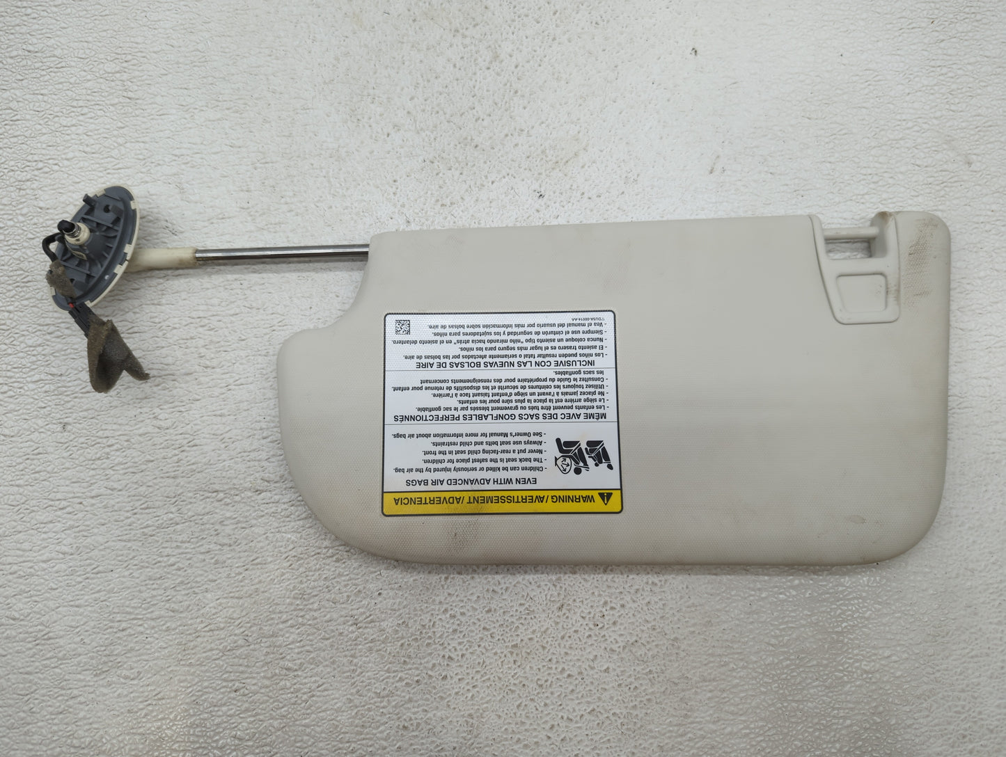 2013-2019 Ford Escape Sun Visor Shade Replacement Passenger Right Mirror Fits Fits 2013 2014 2015 2016 2017 2018 2019 OEM Us