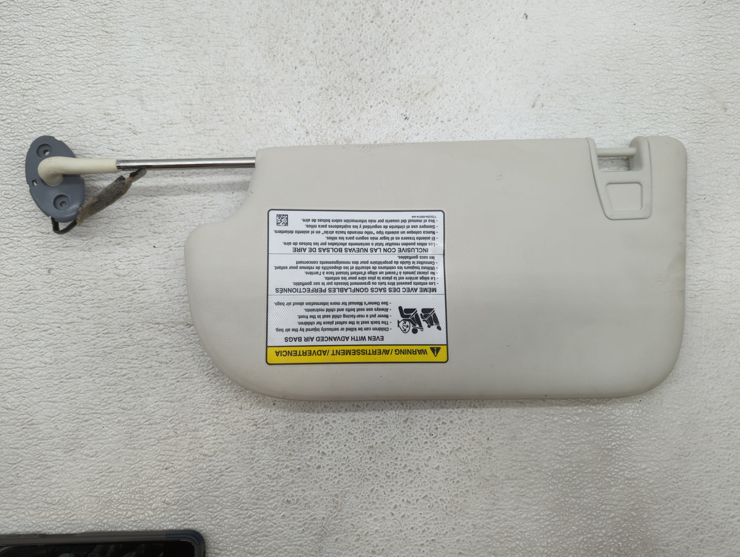 2013-2019 Ford Escape Sun Visor Shade Replacement Passenger Right Mirror Fits Fits 2013 2014 2015 2016 2017 2018 2019 OEM Us