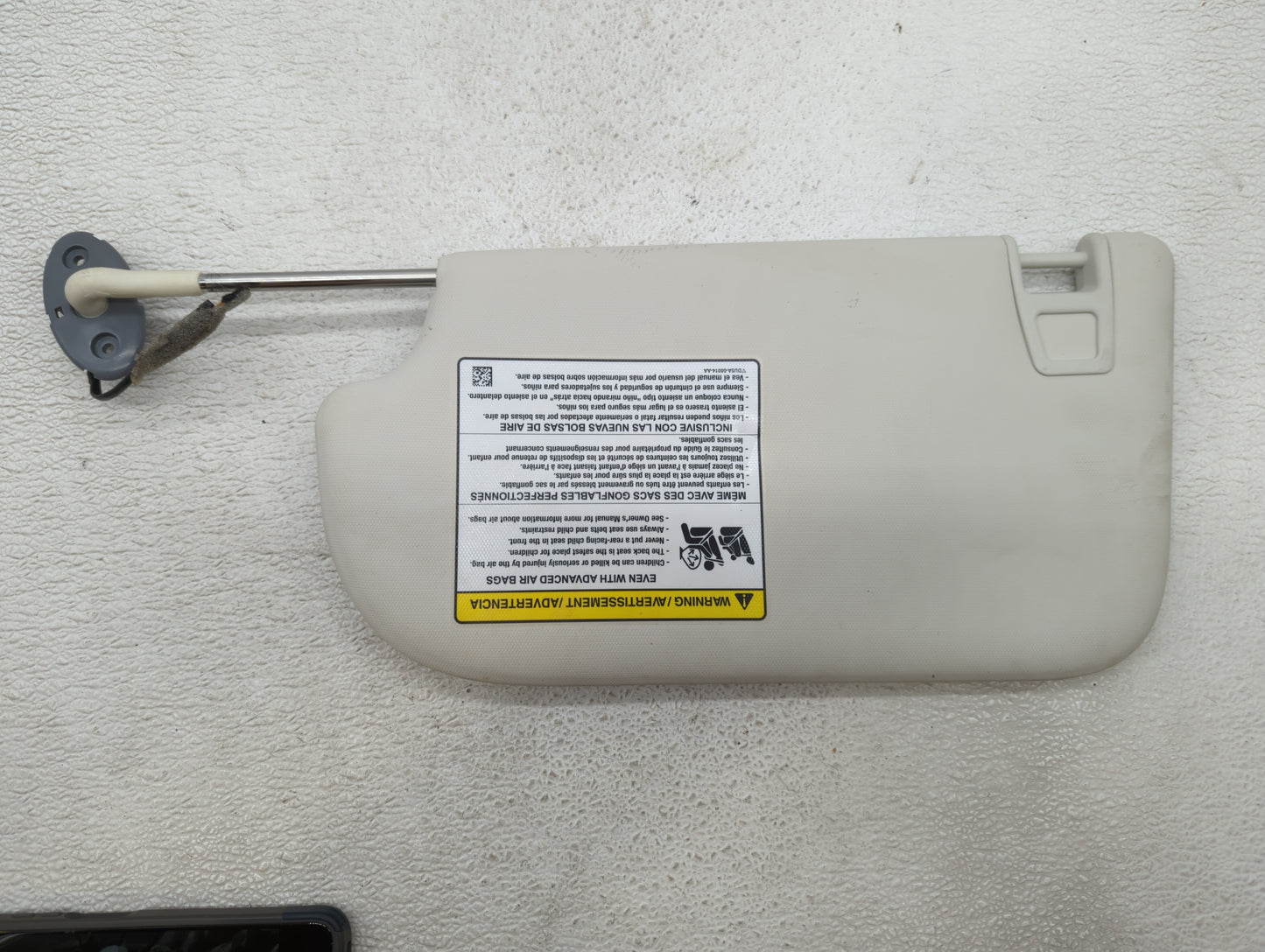 2013-2019 Ford Escape Sun Visor Shade Replacement Passenger Right Mirror Fits Fits 2013 2014 2015 2016 2017 2018 2019 OEM Us