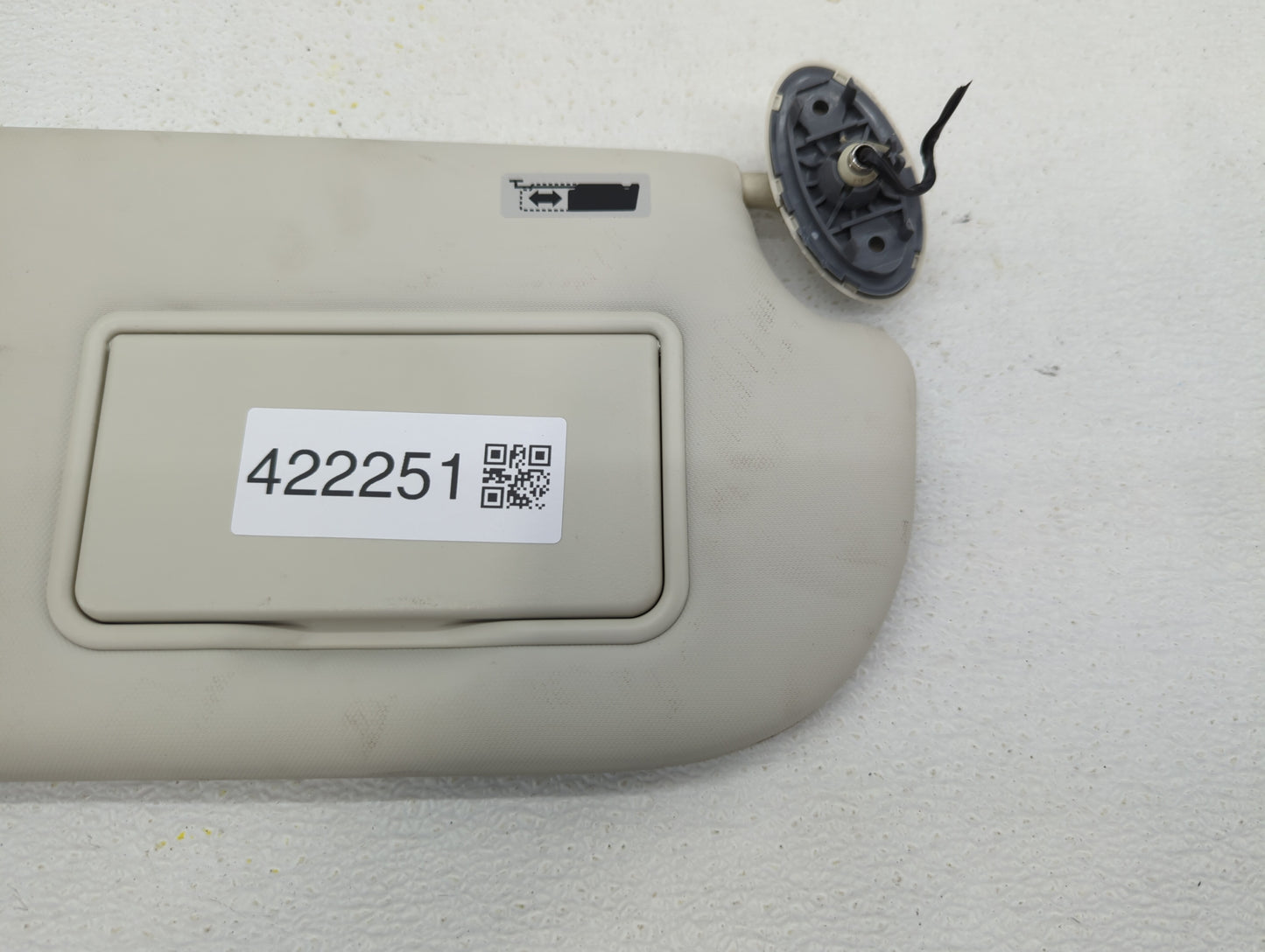 2013-2019 Ford Escape Sun Visor Shade Replacement Passenger Right Mirror Fits Fits 2013 2014 2015 2016 2017 2018 2019 OEM Us