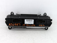 2017 Ford Escape Climate Control Module Temperature AC/Heater Replacement P/N:GJ5T-18C612-EA GJ5T-18C612-FA, GJ5T-18C612-CH 