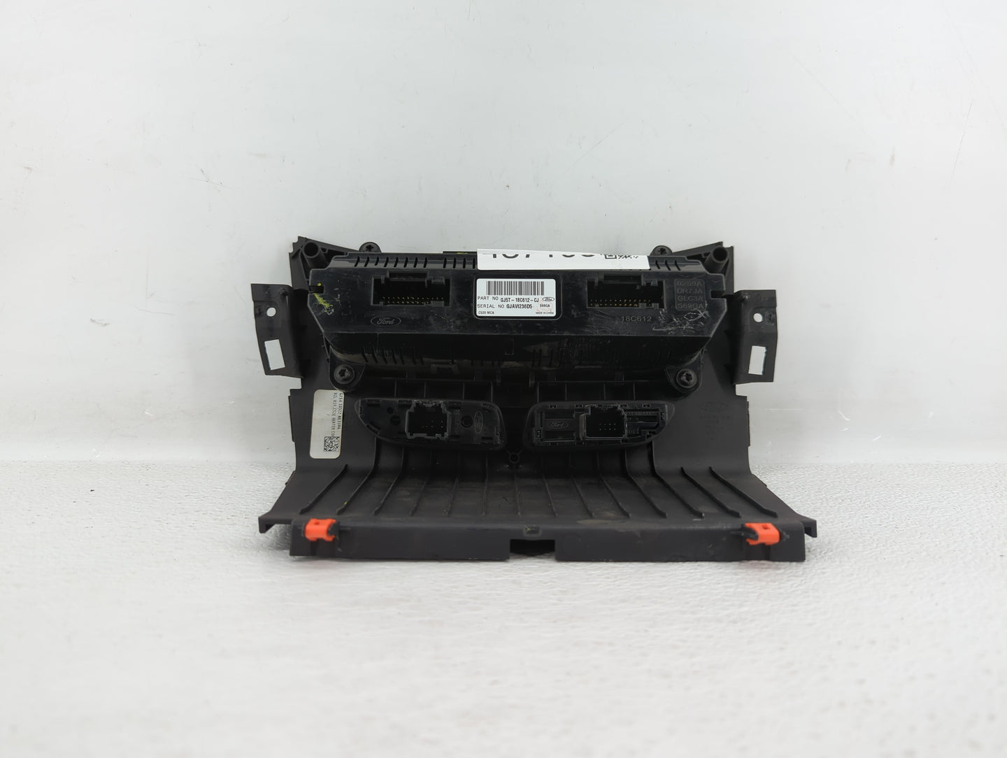 2018-2019 Ford Escape Climate Control Module Temperature AC/Heater Replacement P/N:GJ5T-18C612-CJ GJ5T-18C612-CH Fits OEM Us