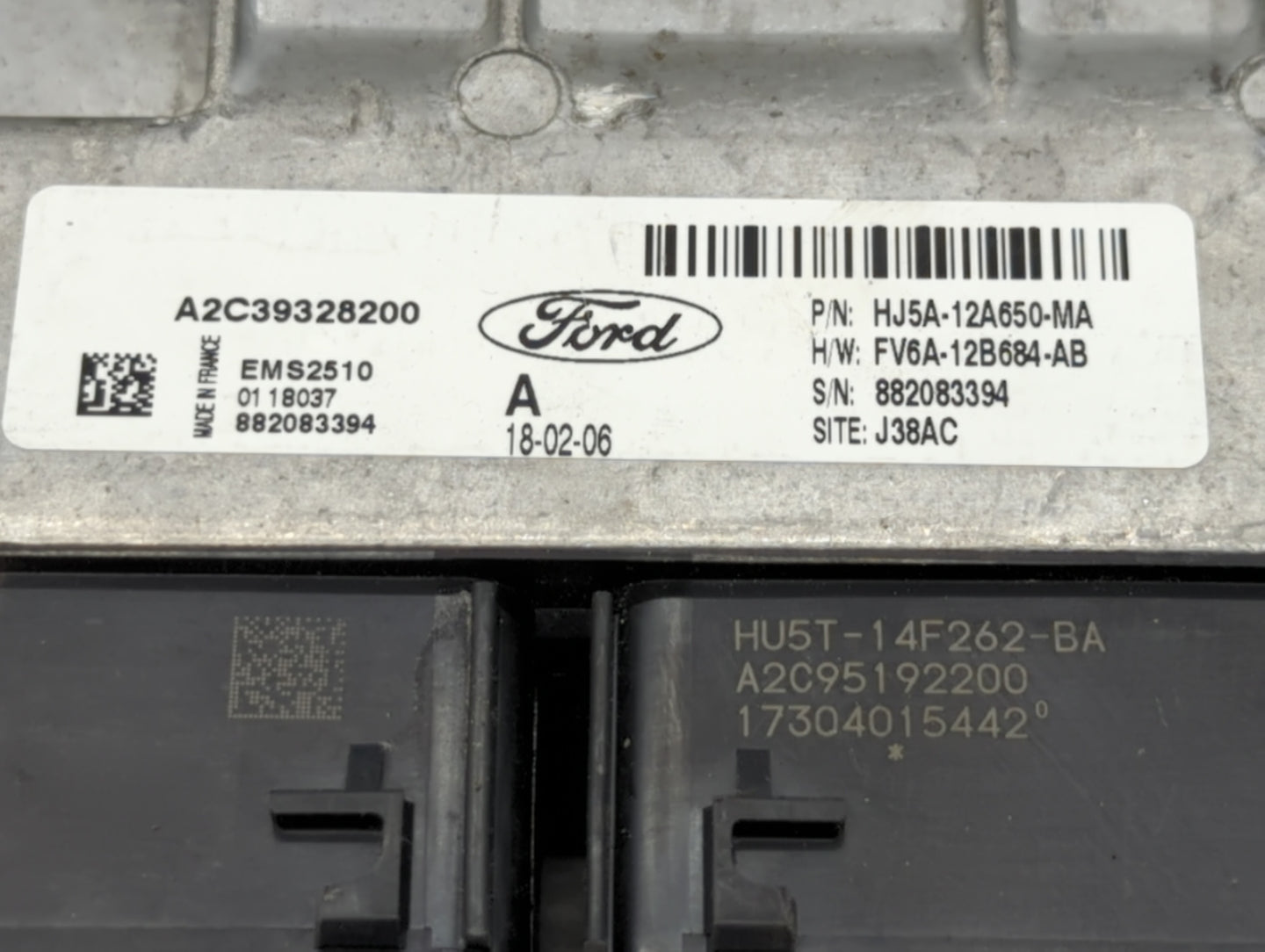 2017-2019 Ford Escape PCM Engine Control Computer ECU ECM PCU OEM P/N:FV6A-12B684-AB HJ5A-12A650-MA Fits Fits 2017 2018 2019