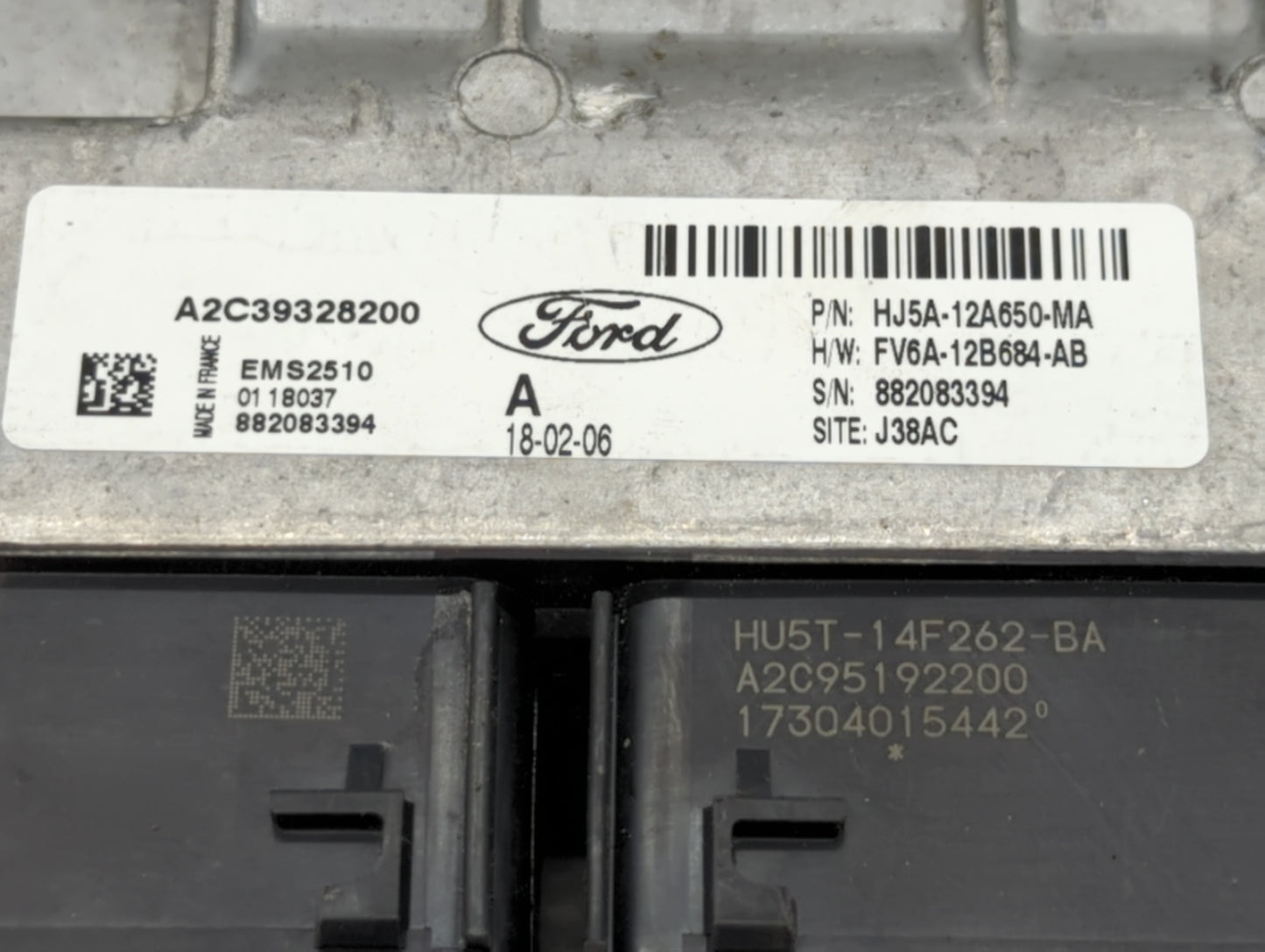 2017-2019 Ford Escape PCM Engine Control Computer ECU ECM PCU OEM P/N:FV6A-12B684-AB HJ5A-12A650-MA Fits Fits 2017 2018 2019