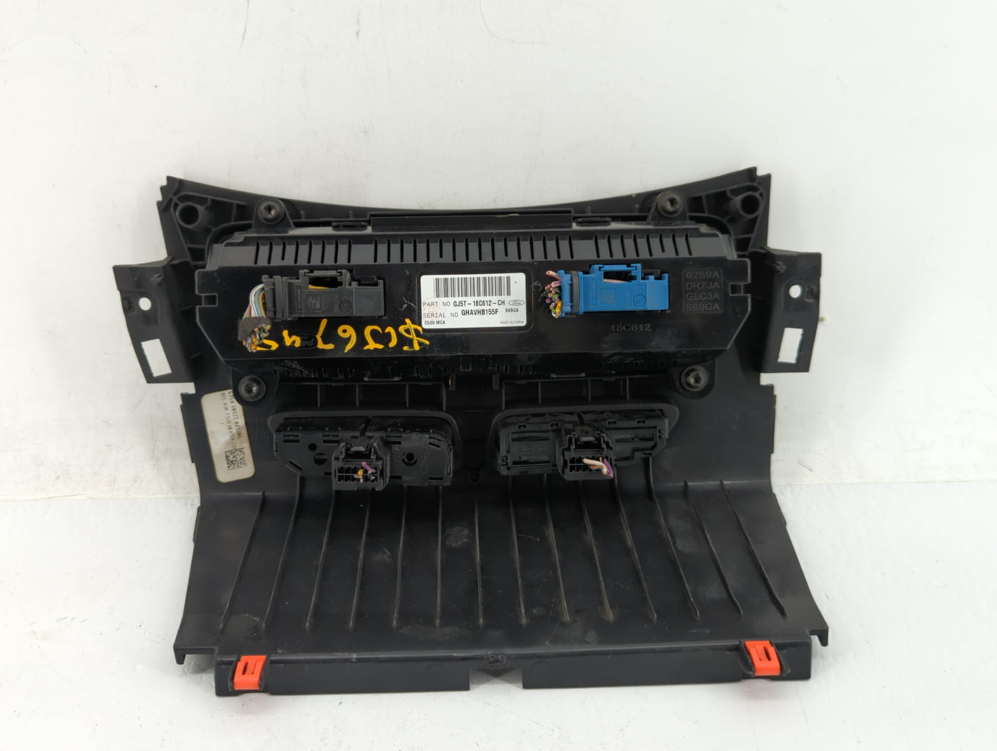 2018-2019 Ford Escape Climate Control Module Temperature AC/Heater Replacement P/N:GJ5T-18C612-CJ GJ5T-18C612-CH Fits OEM Us