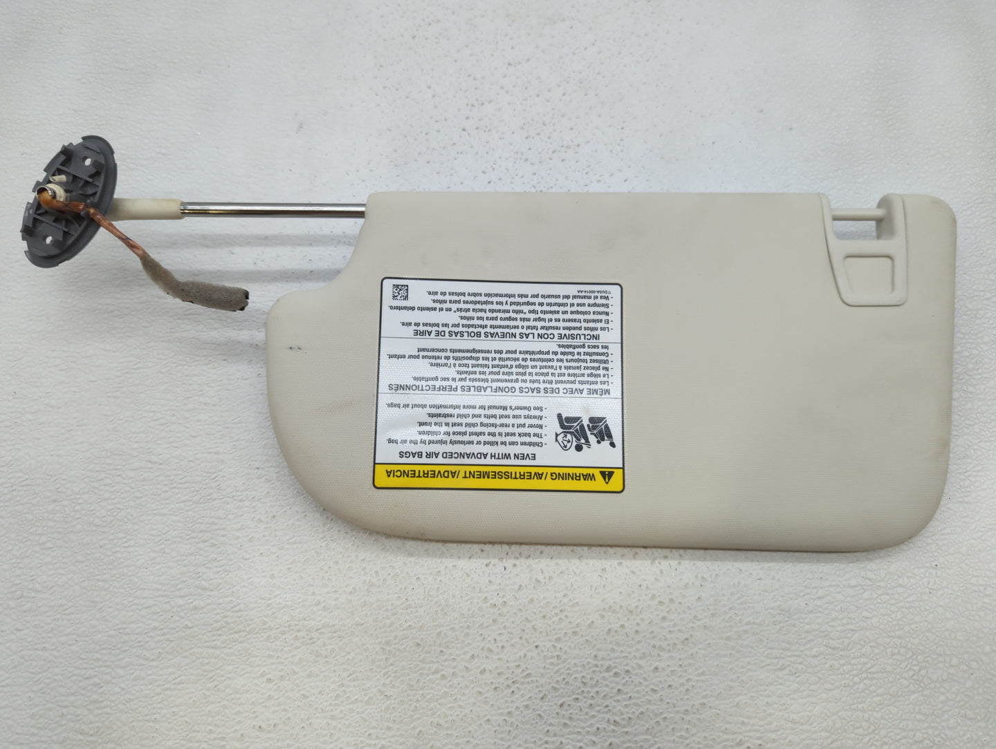 2013-2019 Ford Escape Sun Visor Shade Replacement Passenger Right Mirror Fits Fits 2013 2014 2015 2016 2017 2018 2019 OEM Us