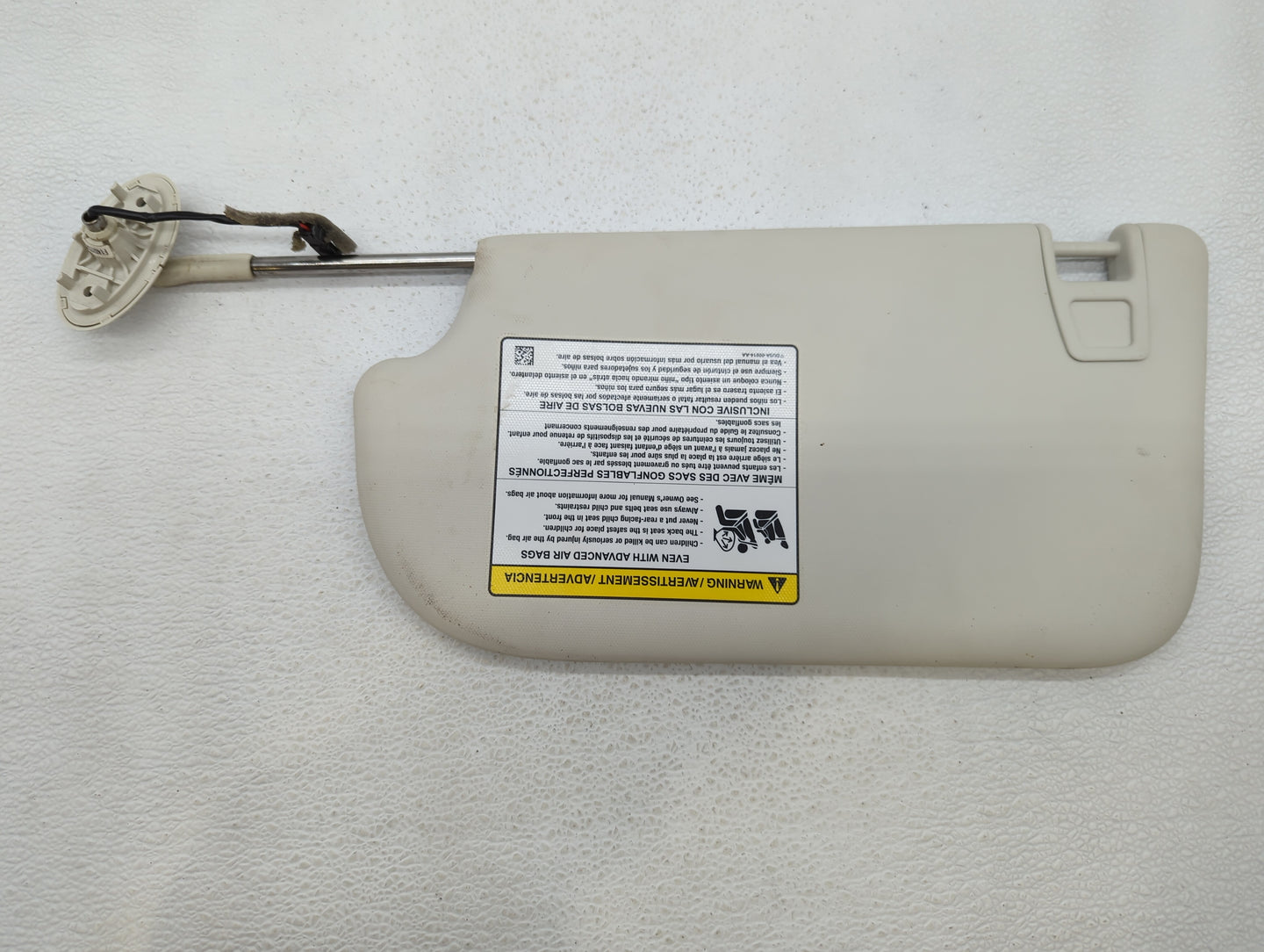 2013-2019 Ford Escape Sun Visor Shade Replacement Passenger Right Mirror Fits Fits 2013 2014 2015 2016 2017 2018 2019 OEM Us