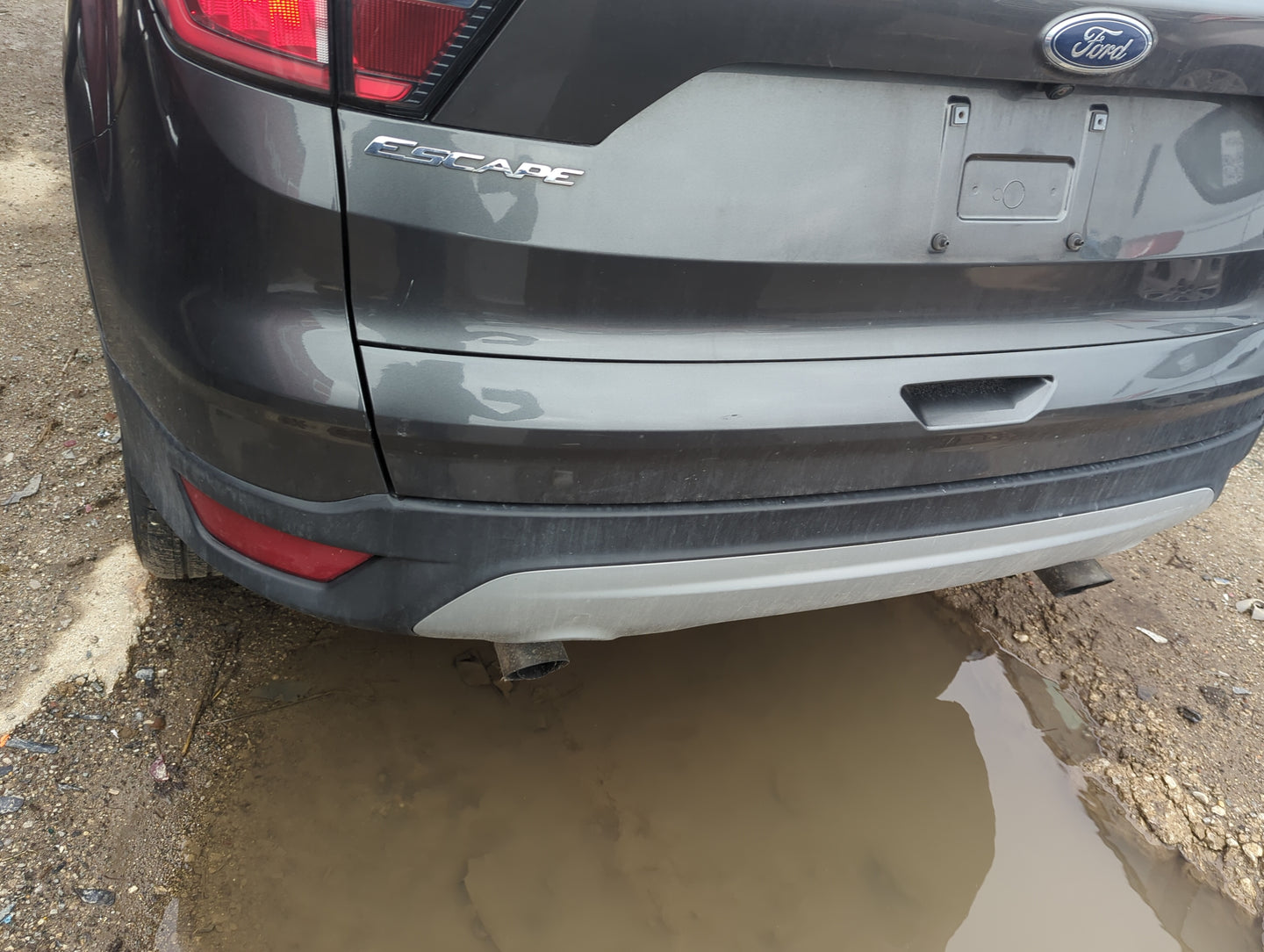 2017-2019 Ford Escape Rear Bumper Assembly Oem - Oemusedautoparts1.com