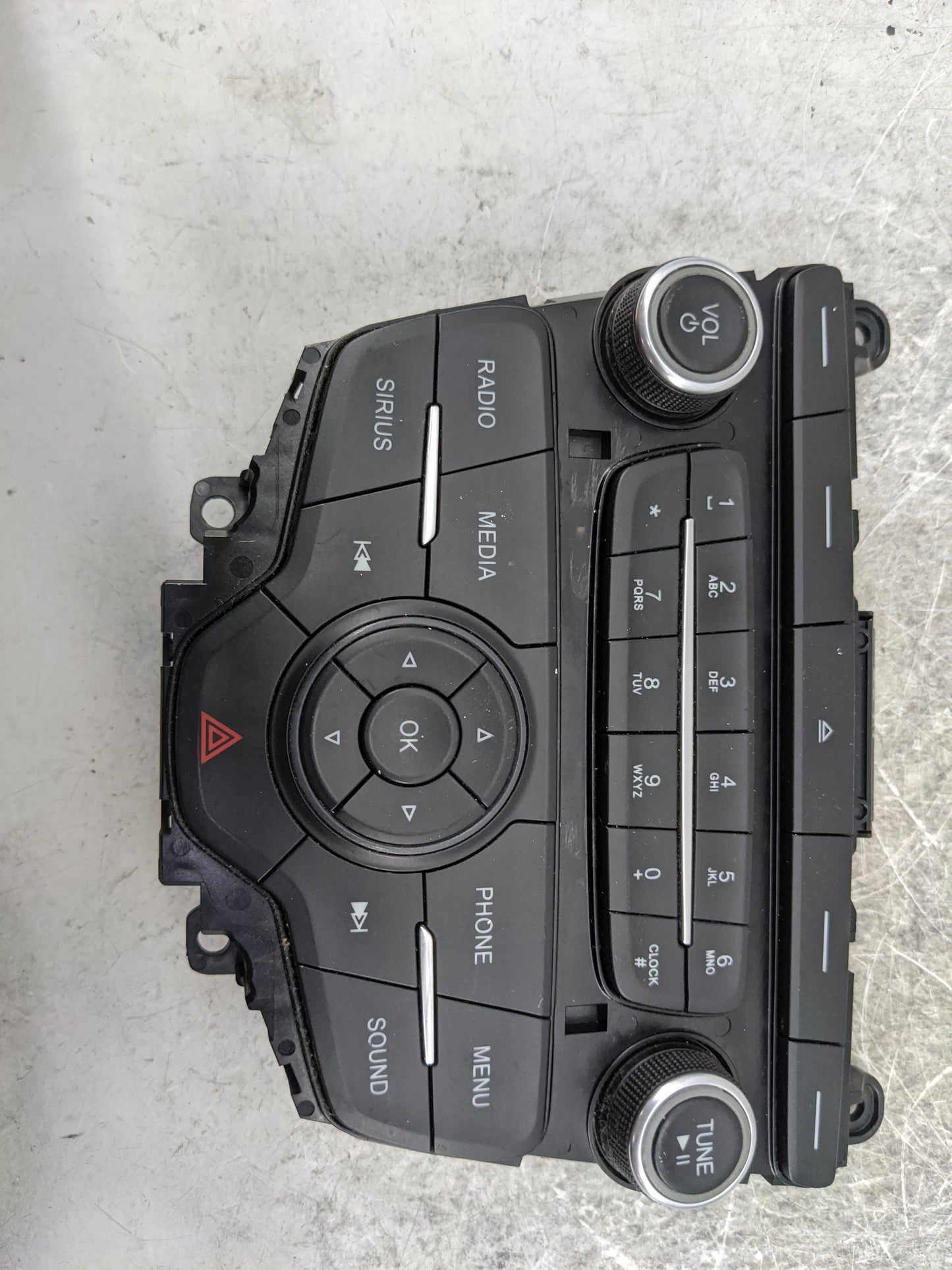2017-2019 Ford Escape Radio Control Panel 5030814 - Oemusedautoparts1.com