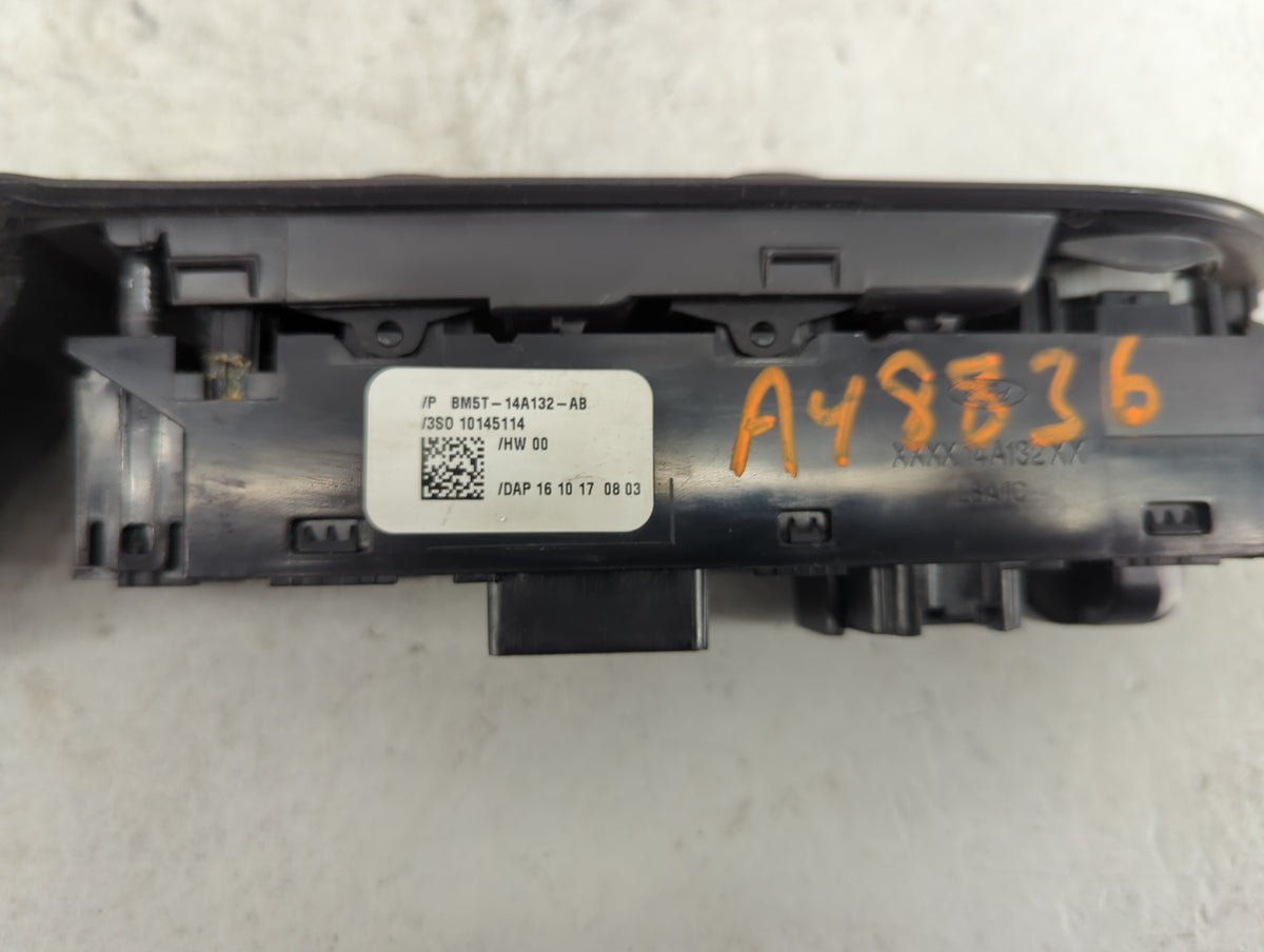 2013-2019 Ford Escape Master Power Window Switch Replacement Driver Side Left P/N:BM5T-14A132-AB 10145114 Fits OEM Used Auto