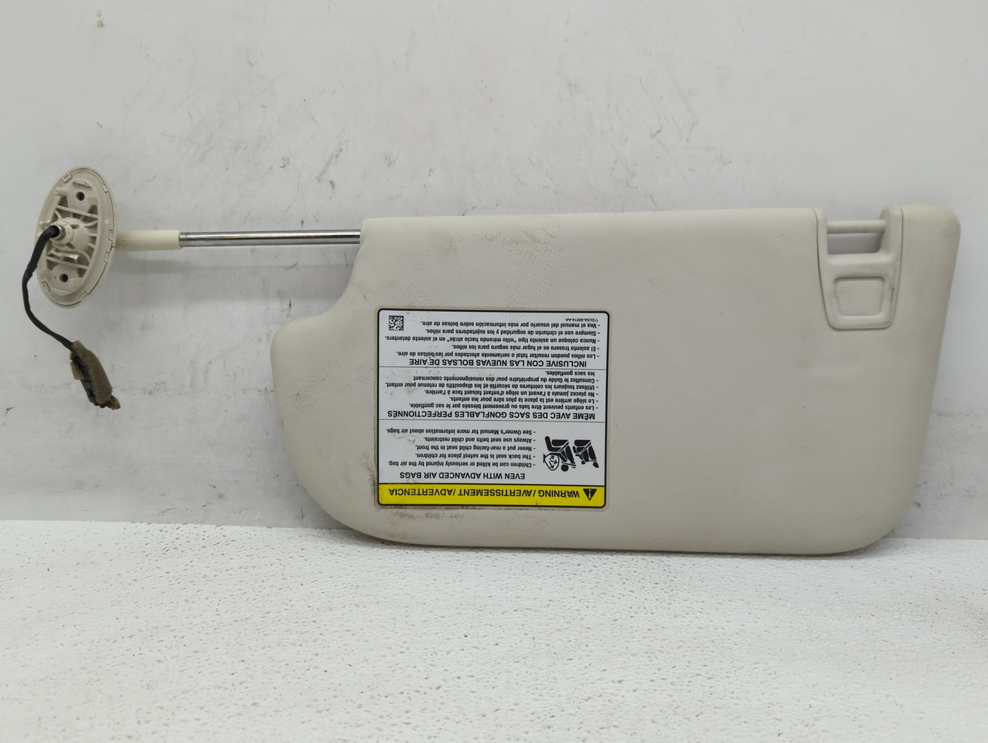 2013-2019 Ford Escape Sun Visor Shade Replacement Passenger Right Mirror Fits Fits 2013 2014 2015 2016 2017 2018 2019 OEM Us