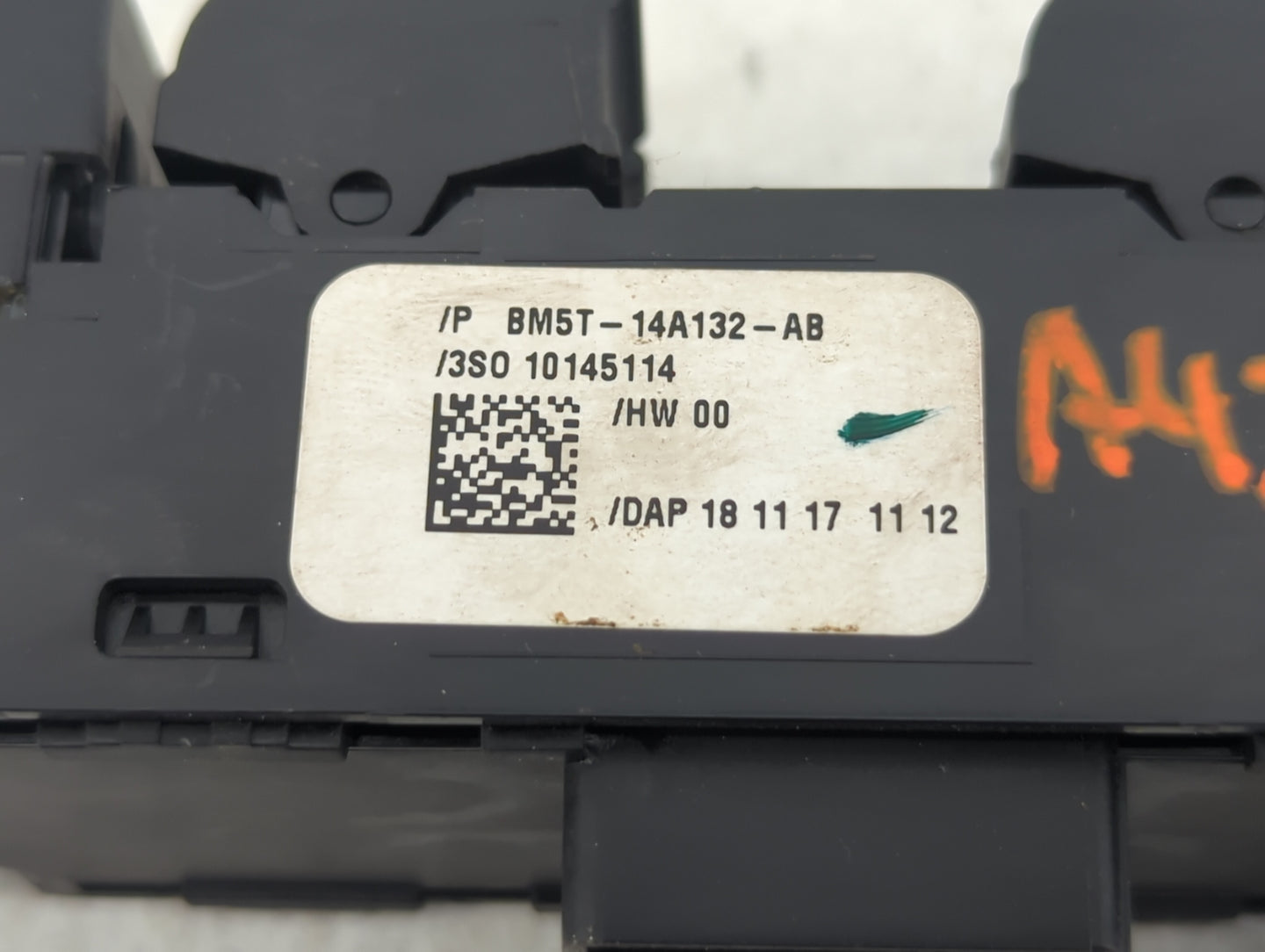 2017-2019 Ford Escape Master Power Window Switch Replacement Driver Side Left P/N:BM5T-14A132-AB Fits OEM Used Auto Parts - 