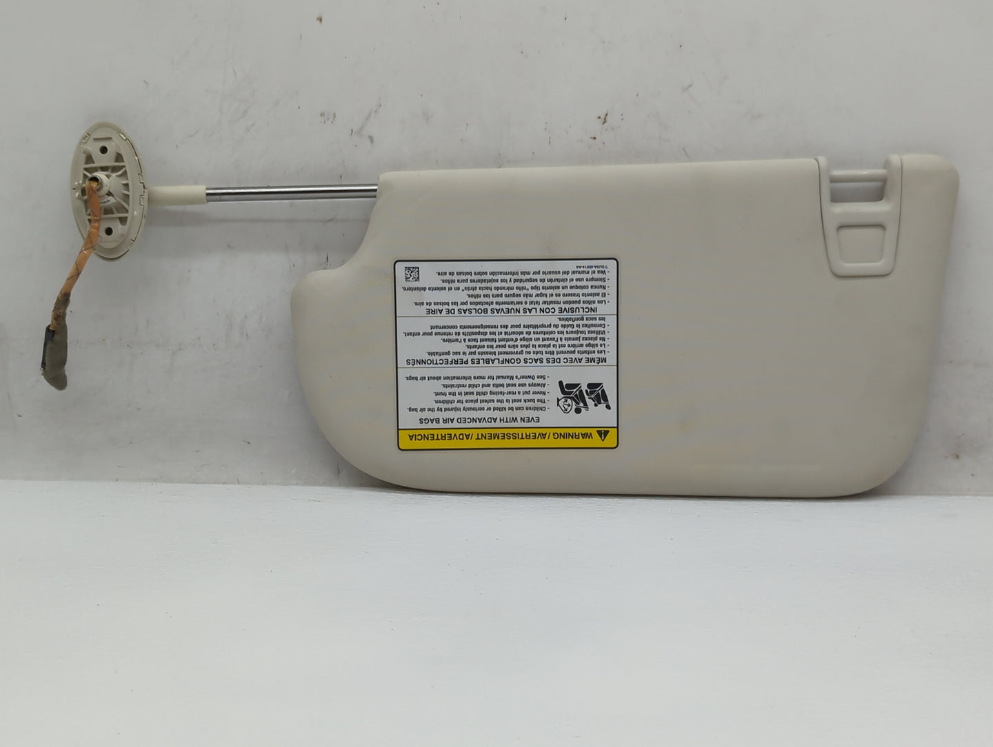 2013-2019 Ford Escape Sun Visor Shade Replacement Passenger Right Mirror Fits Fits 2013 2014 2015 2016 2017 2018 2019 OEM Us
