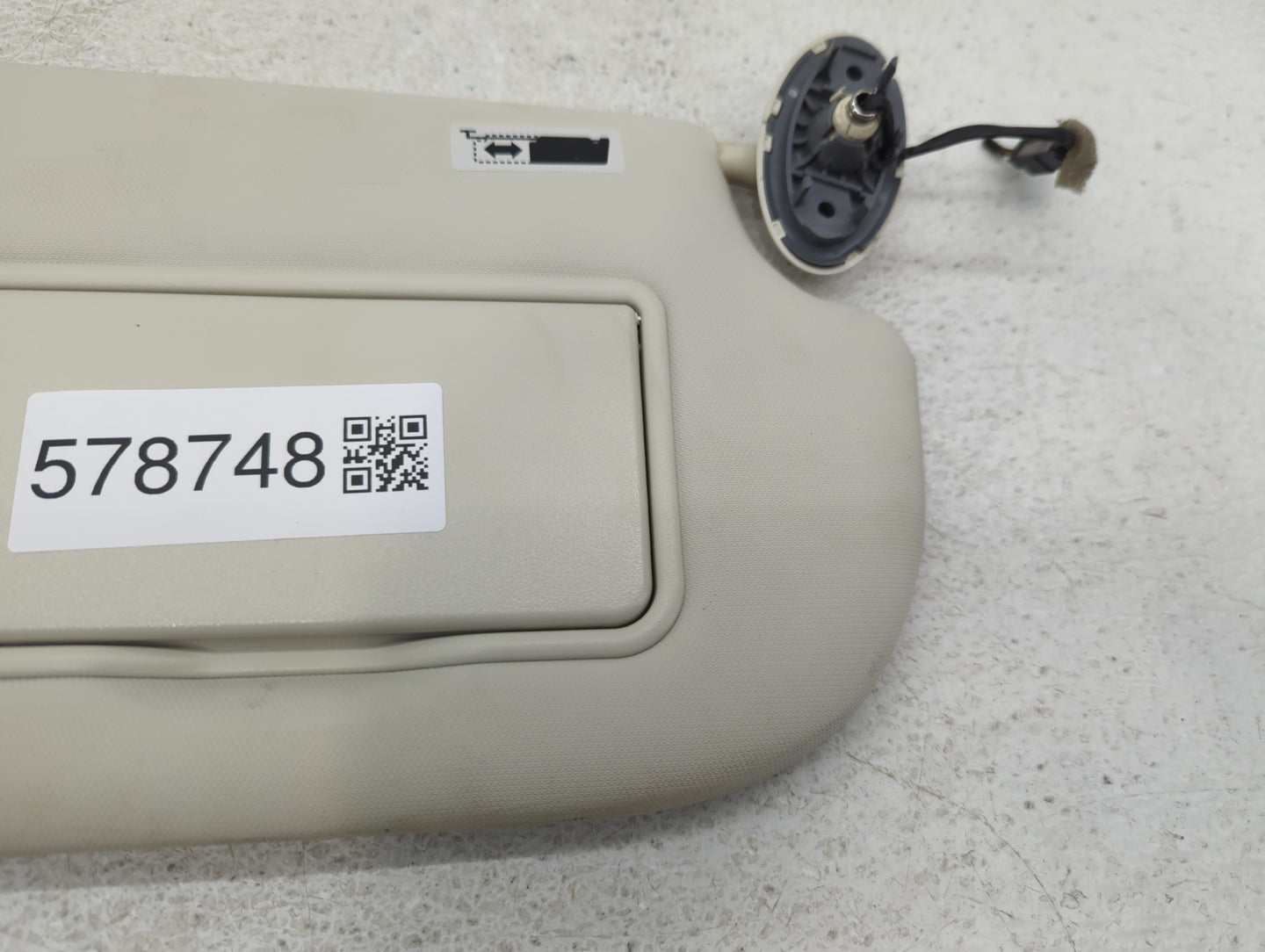 2013-2019 Ford Escape Sun Visor Shade Replacement Passenger Right Mirror Fits Fits 2013 2014 2015 2016 2017 2018 2019 OEM Us