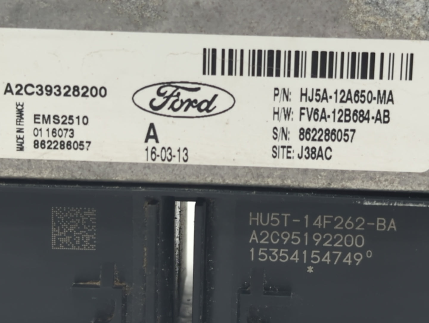 2017-2019 Ford Escape PCM Engine Control Computer ECU ECM PCU OEM P/N:862286057 S1802118504Z9 Fits Fits 2017 2018 2019 OEM U