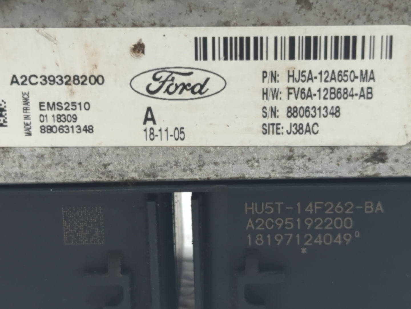 2017-2019 Ford Escape PCM Engine Control Computer ECU ECM PCU OEM P/N:862286057 S1802118504Z9 Fits Fits 2017 2018 2019 OEM U