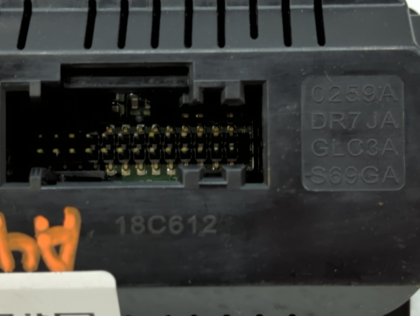 2018-2019 Ford Escape Climate Control Module Temperature AC/Heater Replacement P/N:0259A DR7 JA Fits Fits 2018 2019 OEM Used