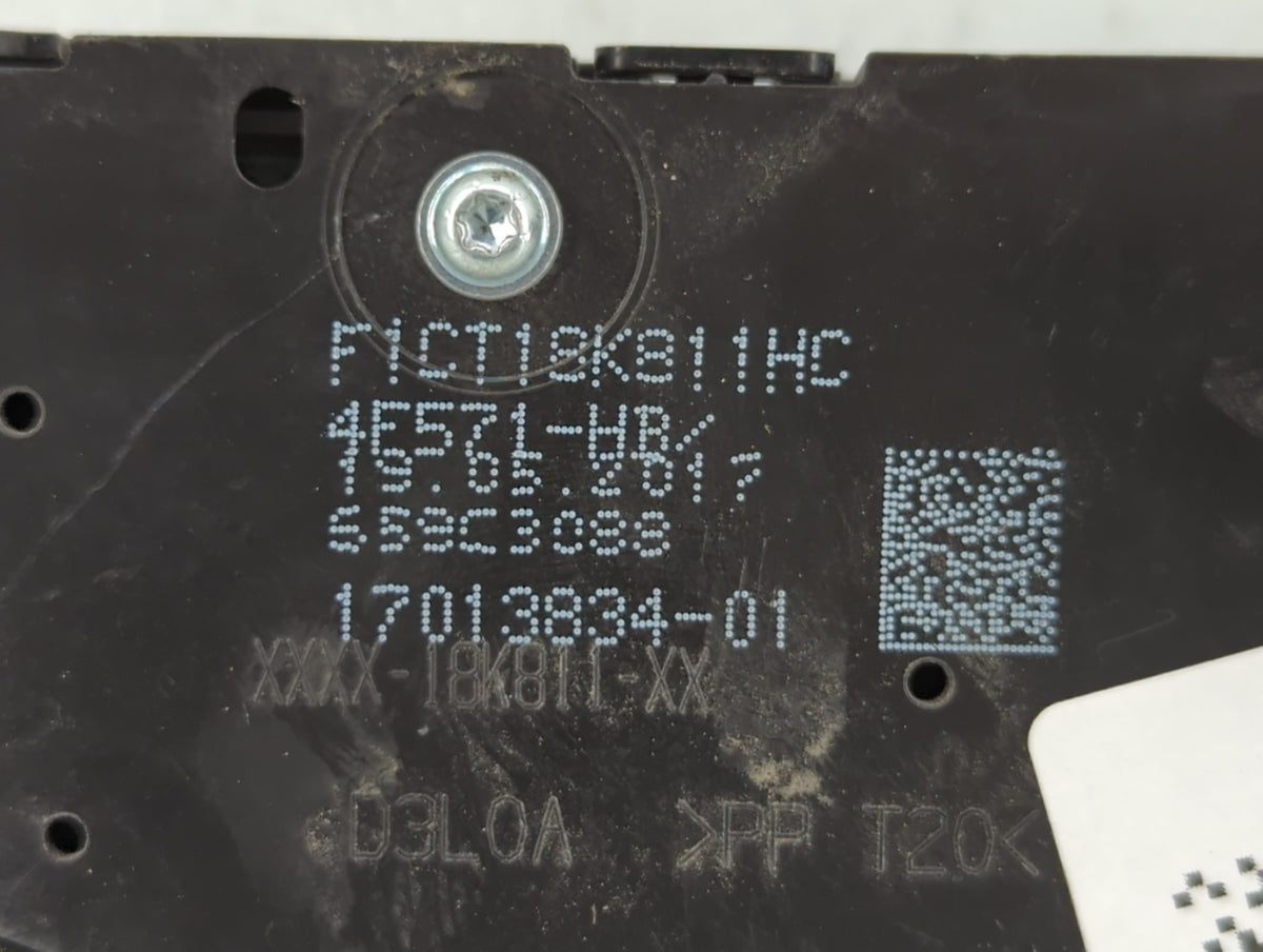 2017-2019 Ford Escape Am Fm Cd Player Radio Receiver 591367 - Oemusedautoparts1.com