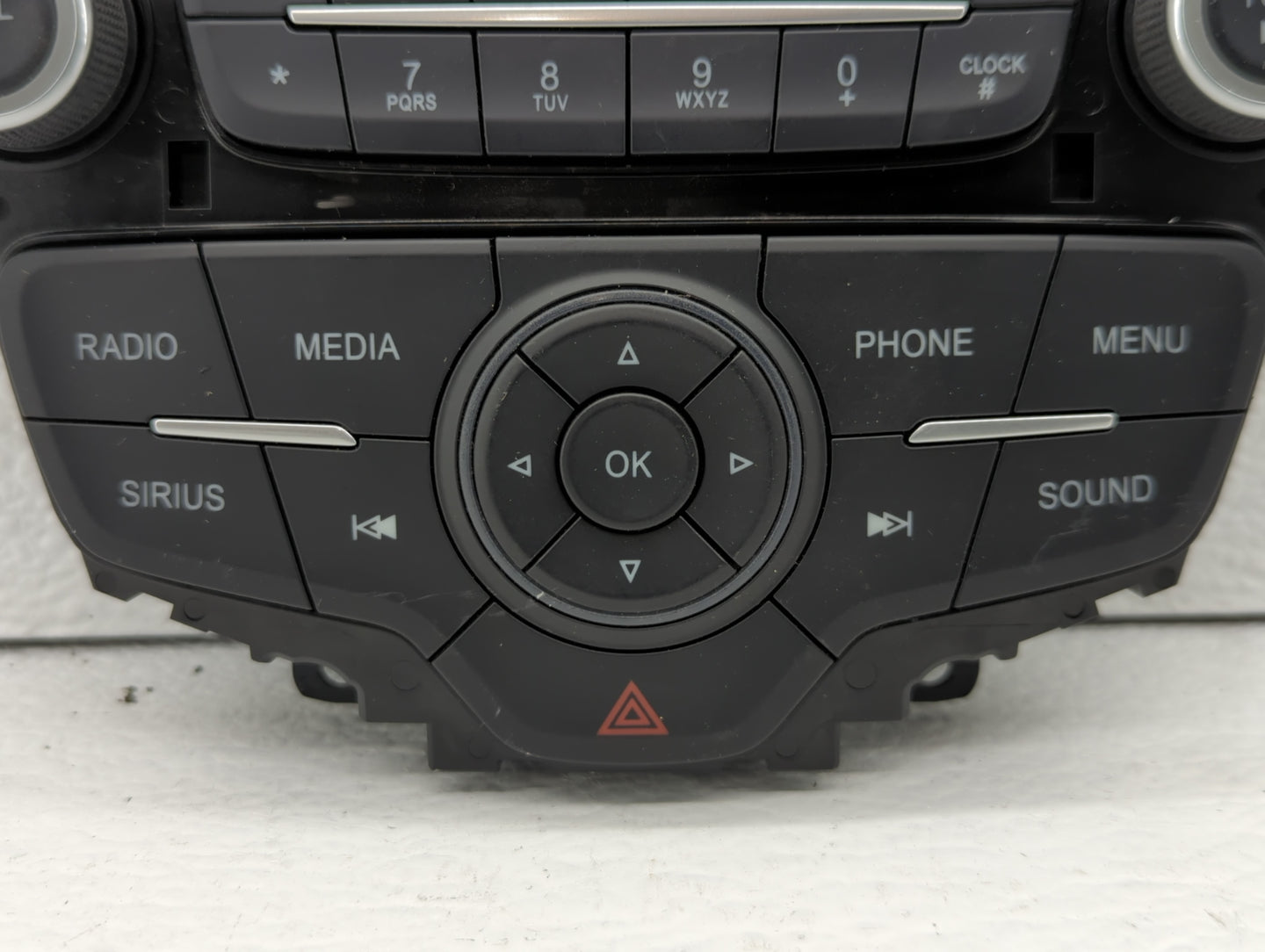 2017-2019 Ford Escape Radio AM FM Cd Player Receiver Replacement P/N:F1ET18K811KD J1ET 18K811 KA Fits OEM Used Auto Parts - 