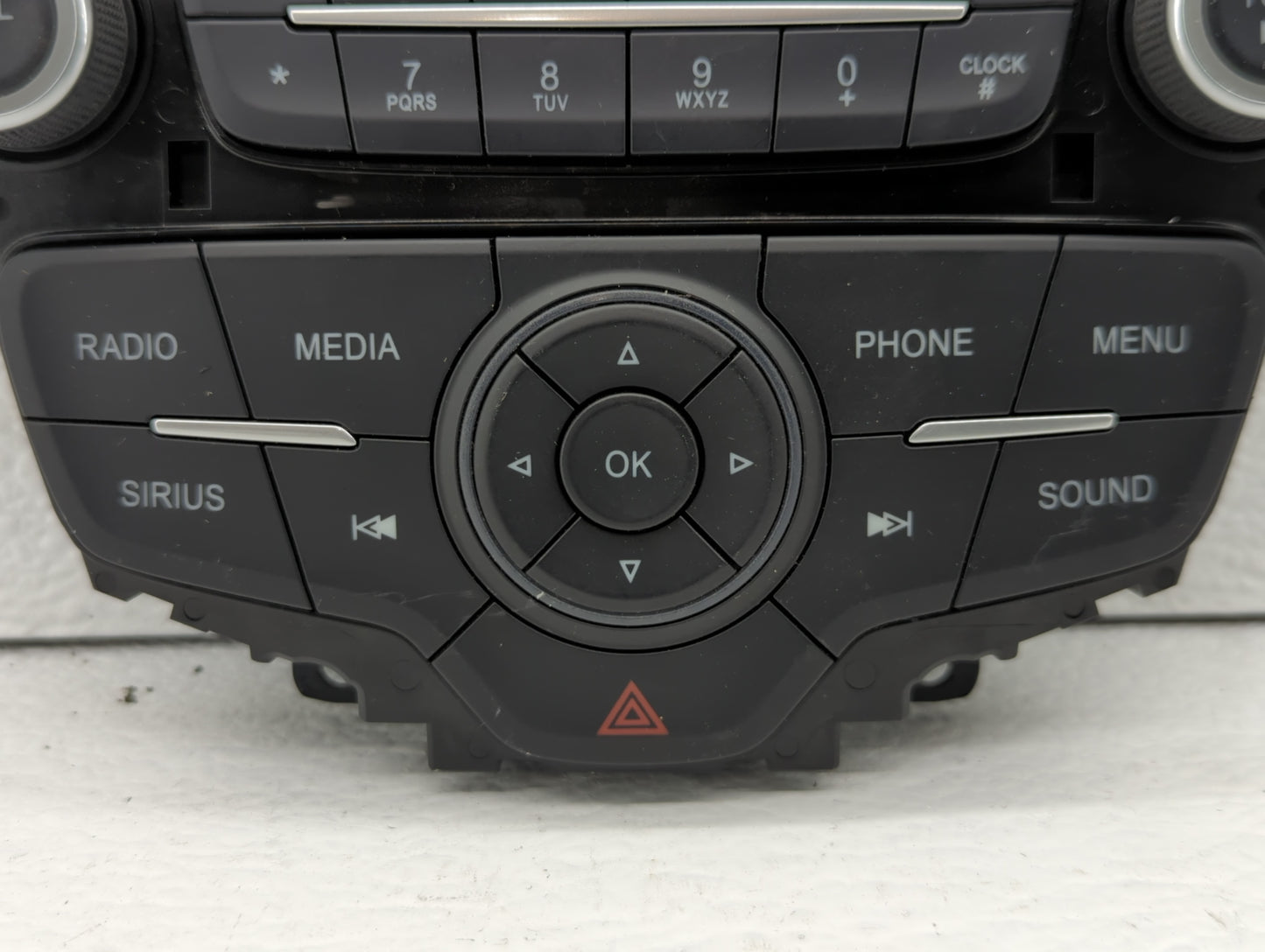 2017-2019 Ford Escape Radio AM FM Cd Player Receiver Replacement P/N:F1ET18K811KD J1ET 18K811 KA Fits OEM Used Auto Parts - 