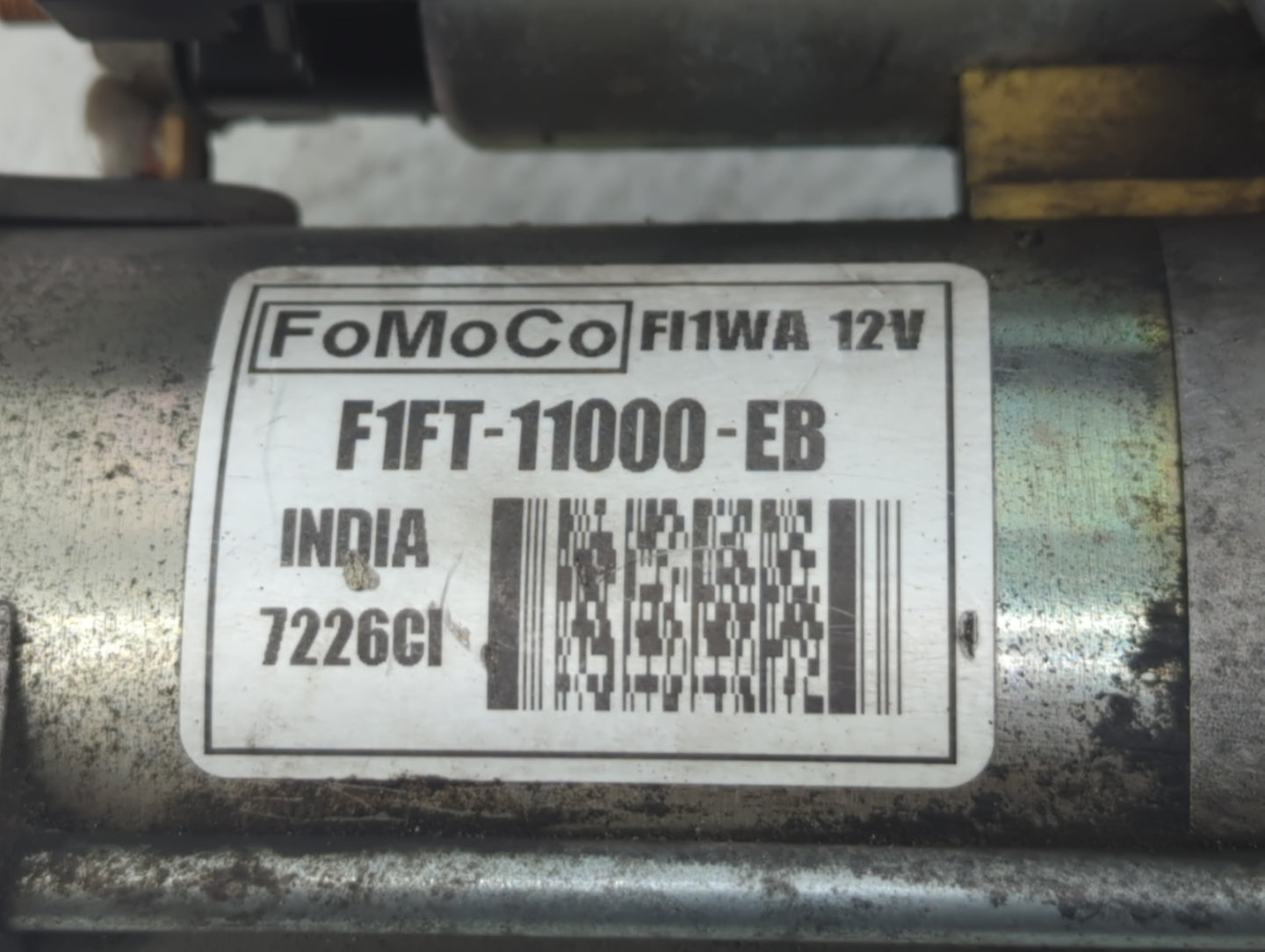 2017-2019 Ford Escape Car Starter Motor Solenoid OEM P/N:F1FT-11000-EB Fits Fits 2017 2018 2019 OEM Used Auto Parts - Oemuse