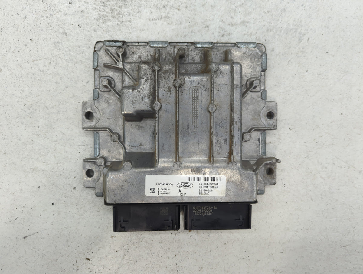 2017-2019 Ford Escape PCM Engine Control Computer ECU ECM PCU OEM P/N:HJ5A-12A650-MA Fits 2017 2018 2019 OEM Used Auto Parts
