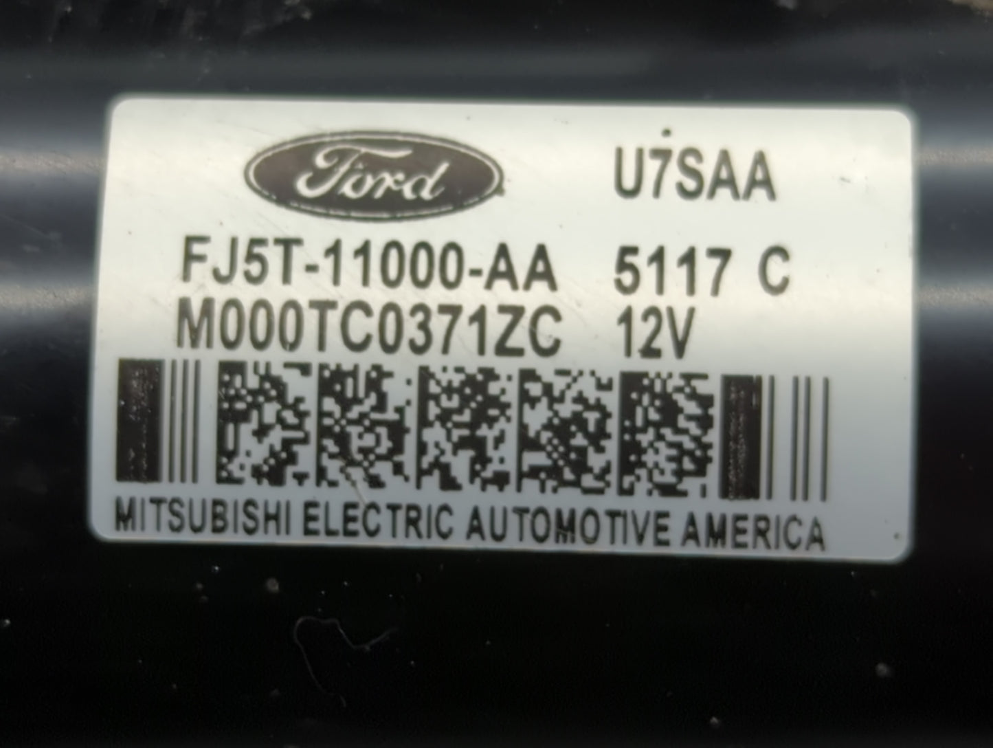 2018-2019 Ford Escape Car Starter Motor Solenoid OEM P/N:FJ5T-11000-AA Fits Fits 2018 2019 OEM Used Auto Parts - Oemusedauto