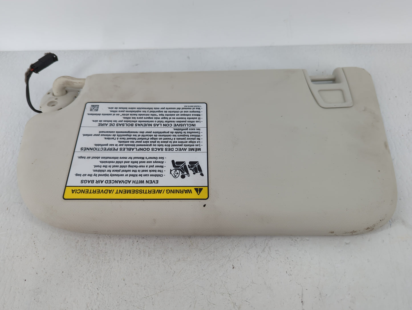 2013-2019 Ford Escape Sun Visor Shade Replacement Passenger Right Mirror Fits Fits 2013 2014 2015 2016 2017 2018 2019 OEM Us