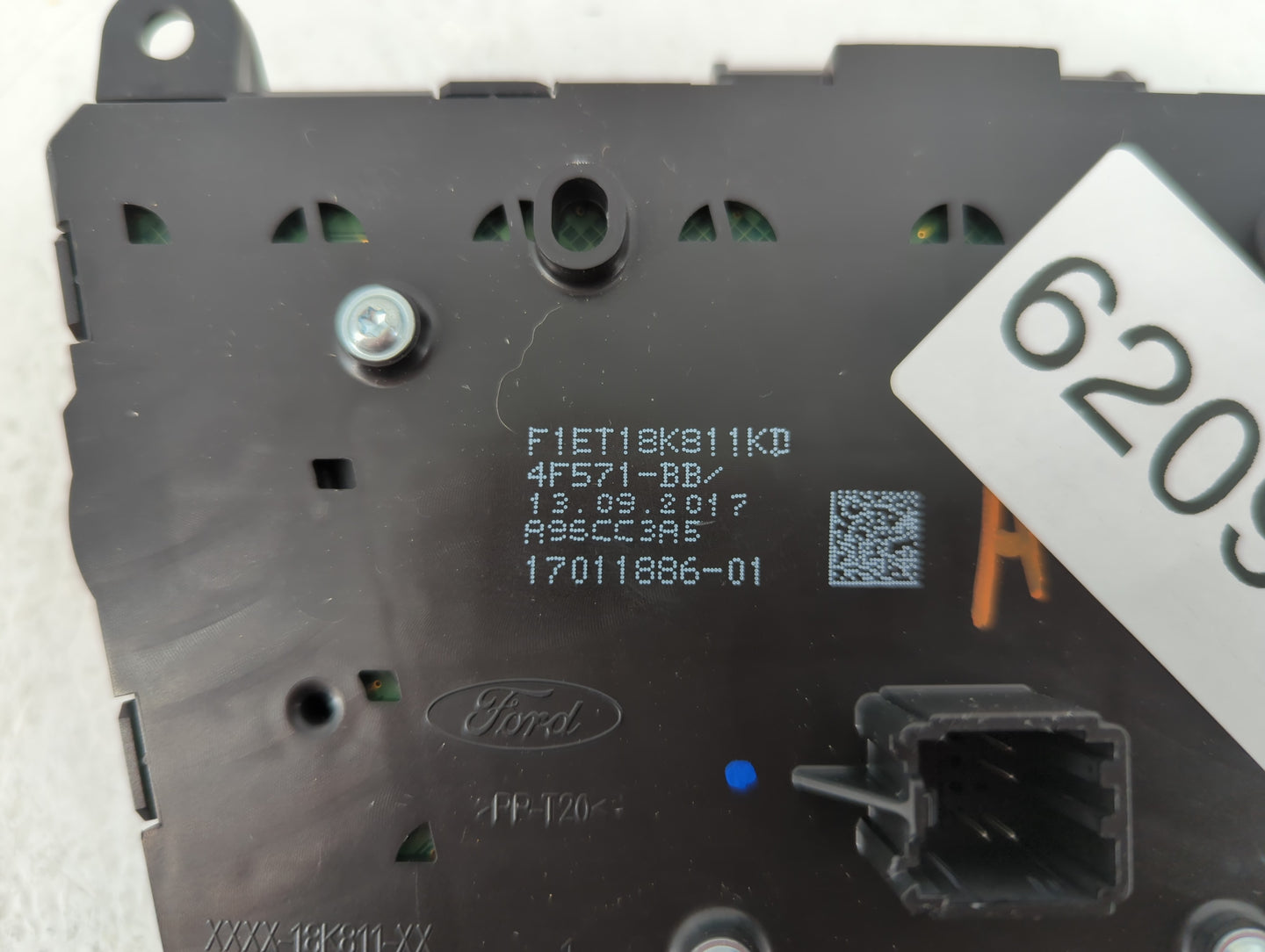 2017-2019 Ford Escape Radio AM FM Cd Player Receiver Replacement P/N:4F571-BB F1ET18K811KD Fits Fits 2015 2016 2017 2018 201