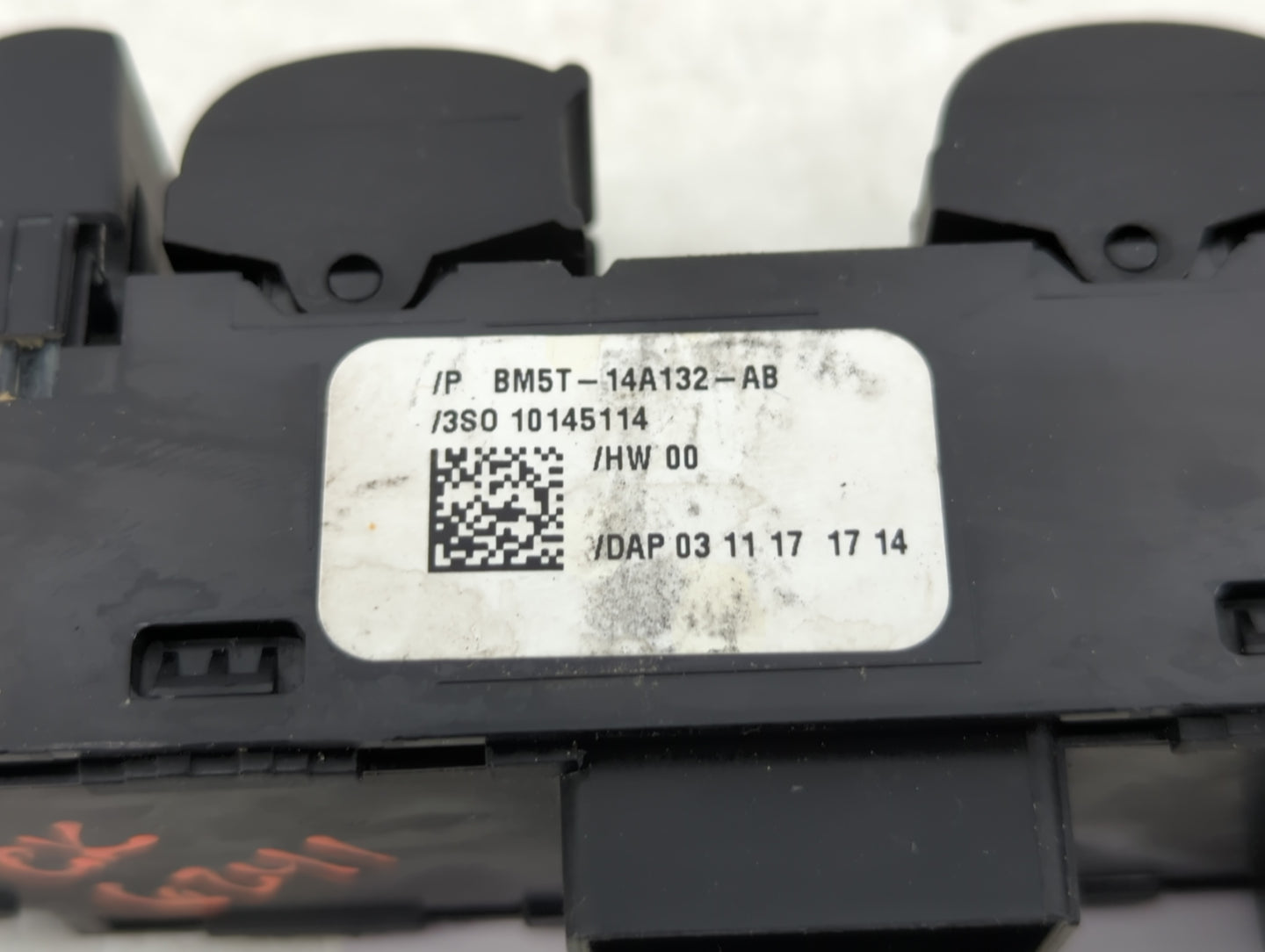 2013-2019 Ford Escape Master Power Window Switch Replacement Driver Side Left P/N:BM5T-14A132-AB Fits OEM Used Auto Parts - 