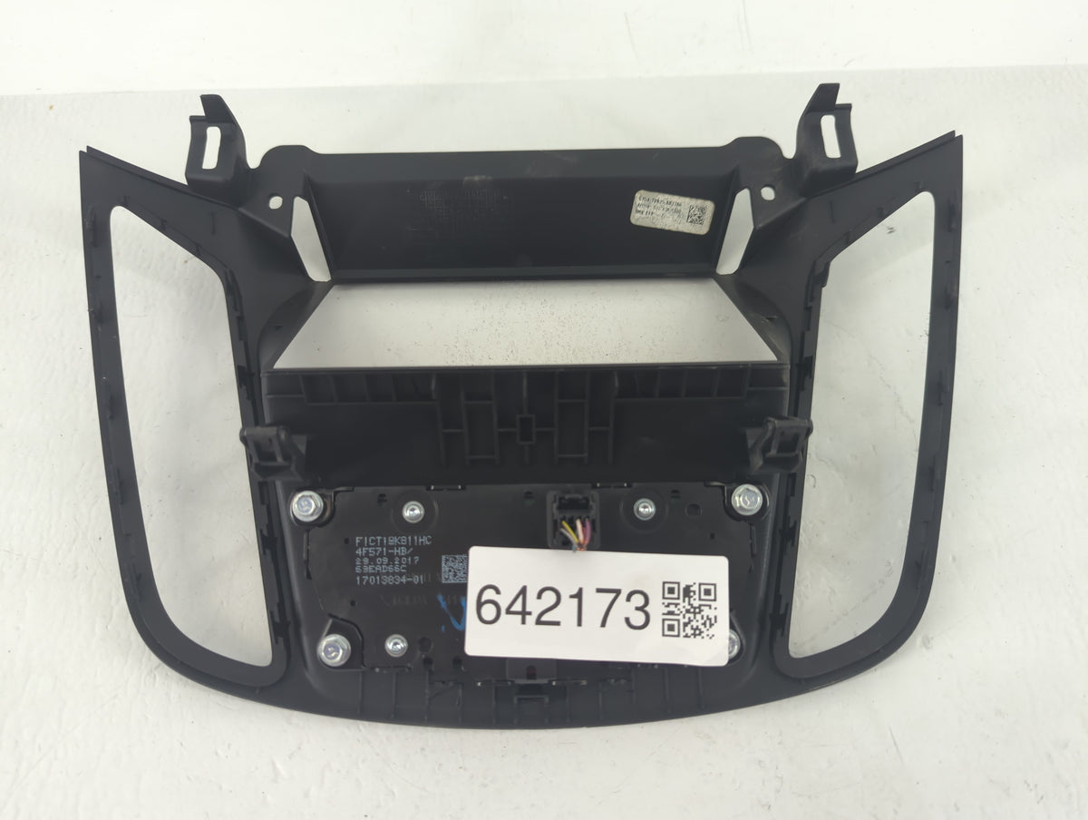2017-2019 Ford Escape Am Fm Cd Player Radio Receiver 642173 - Oemusedautoparts1.com