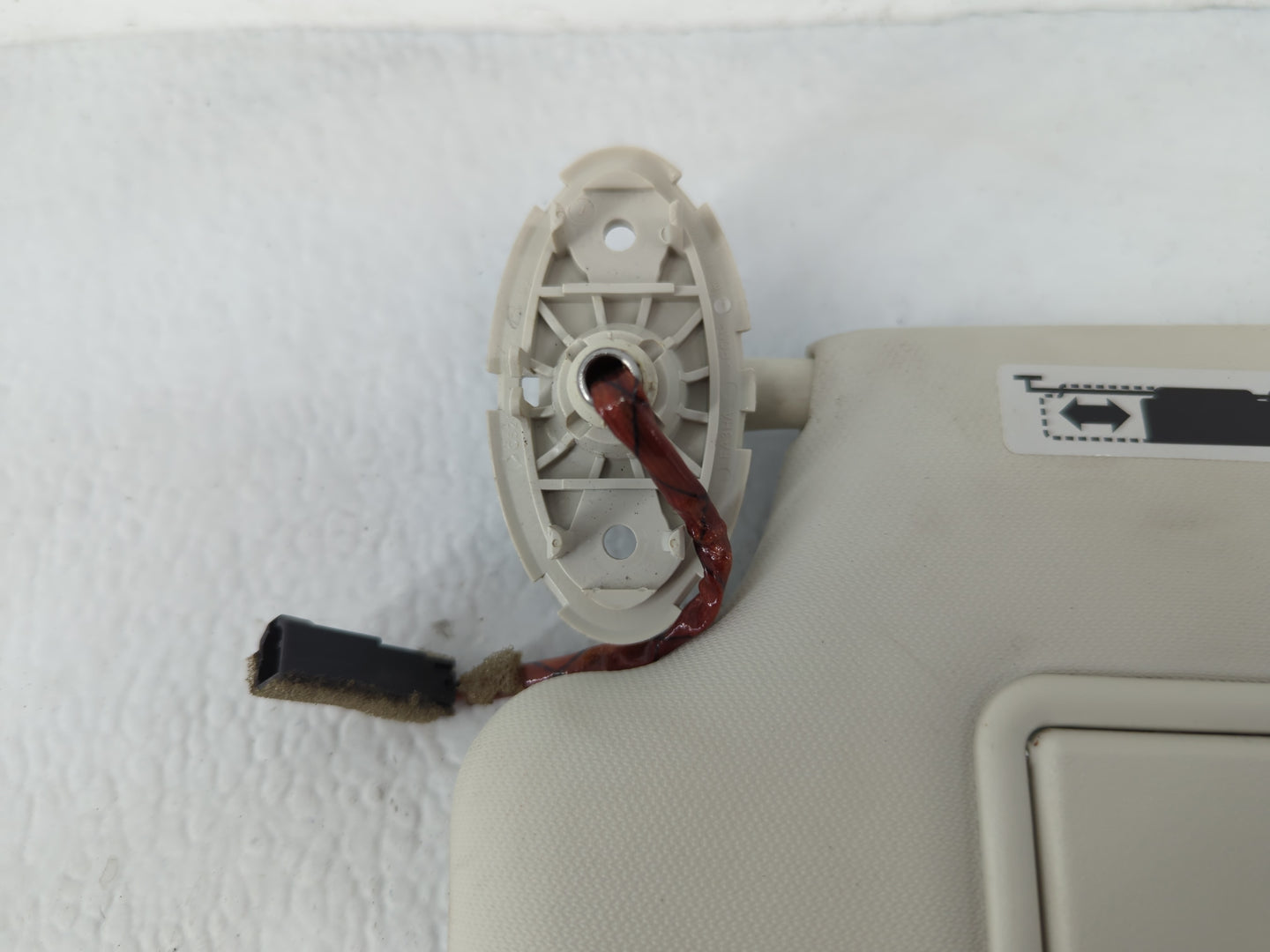 2013-2019 Ford Escape Sun Visor Shade Replacement Driver Left Mirror Fits Fits 2013 2014 2015 2016 2017 2018 2019 OEM Used A