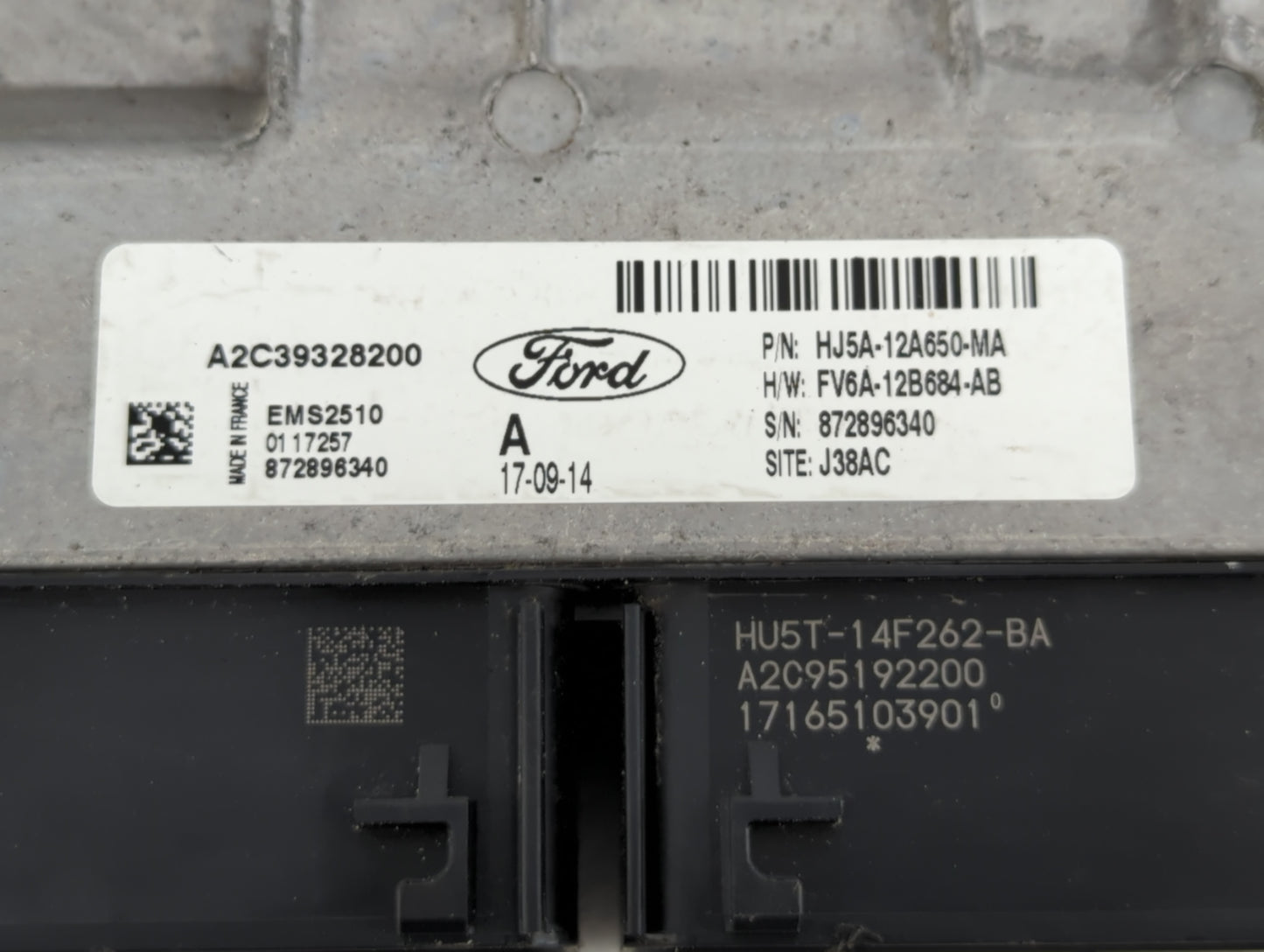 2017-2019 Ford Escape PCM Engine Control Computer ECU ECM PCU OEM P/N:HJ5A-12A650-MA 866481609 Fits Fits 2017 2018 2019 OEM 